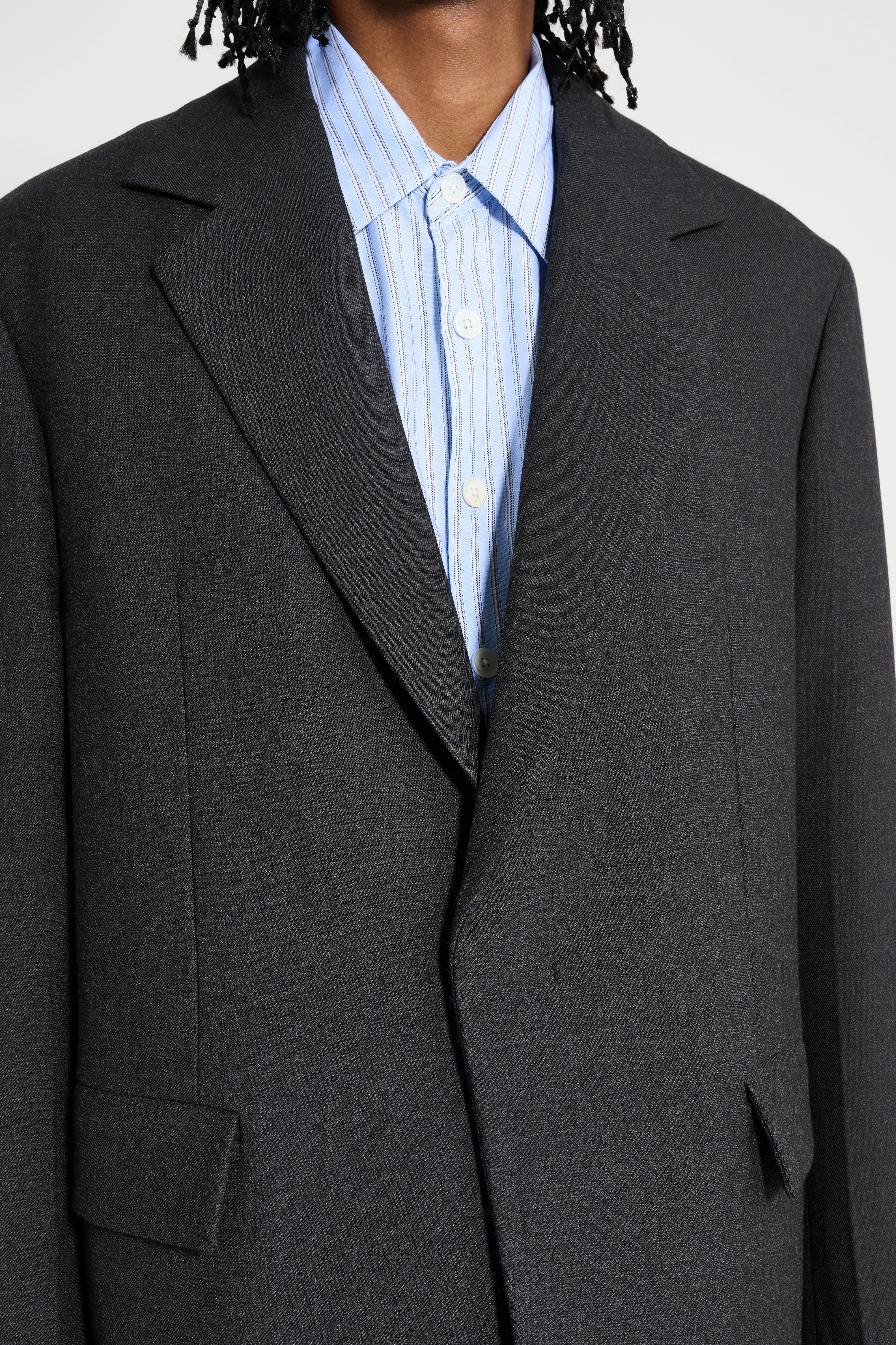 Jil Sander Padded Suit Jacket Charcoal sold by Tres Bien product image thumbnail 5