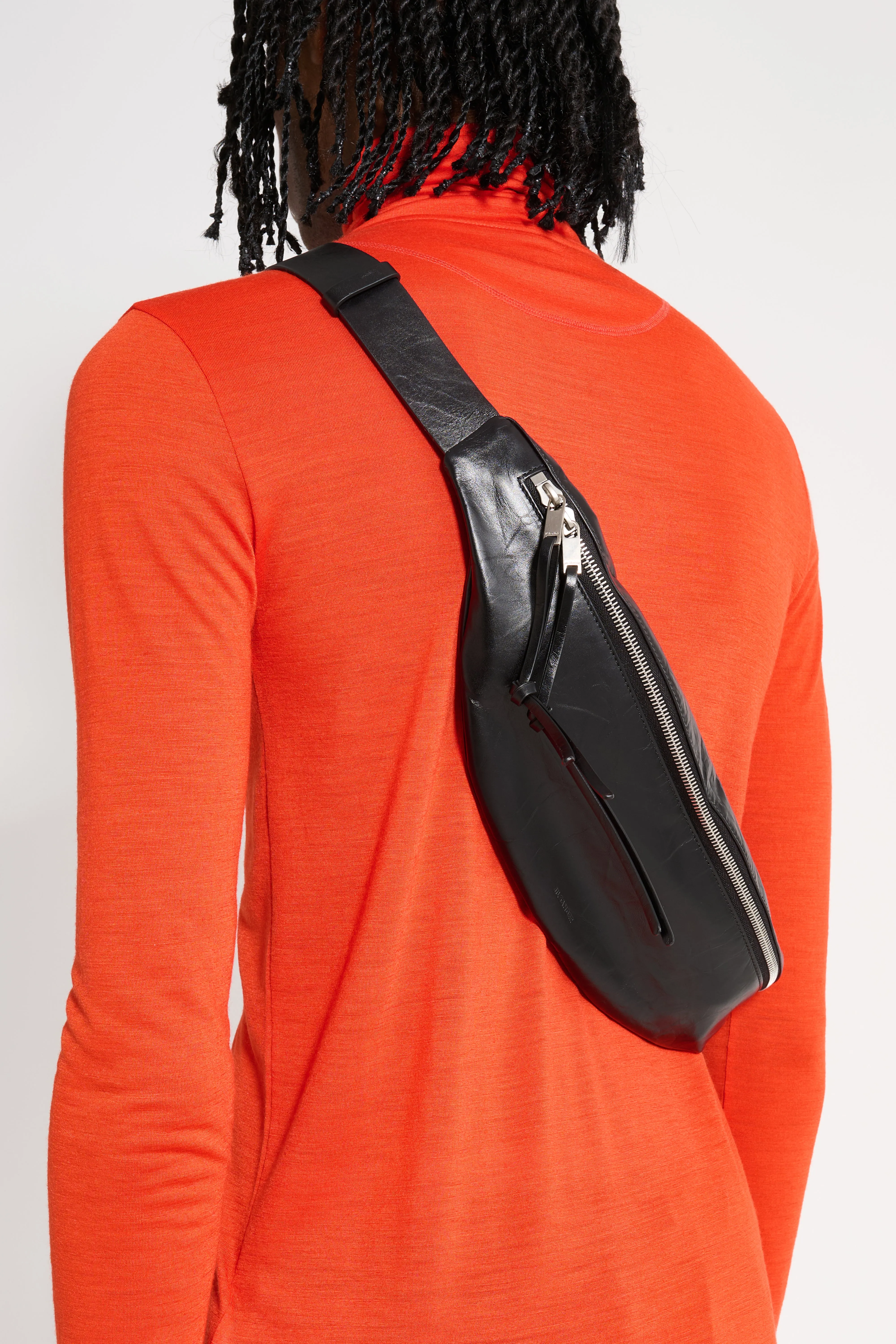 Jil Sander Banana Belt Bag Black sold by Tres Bien product image thumbnail 4