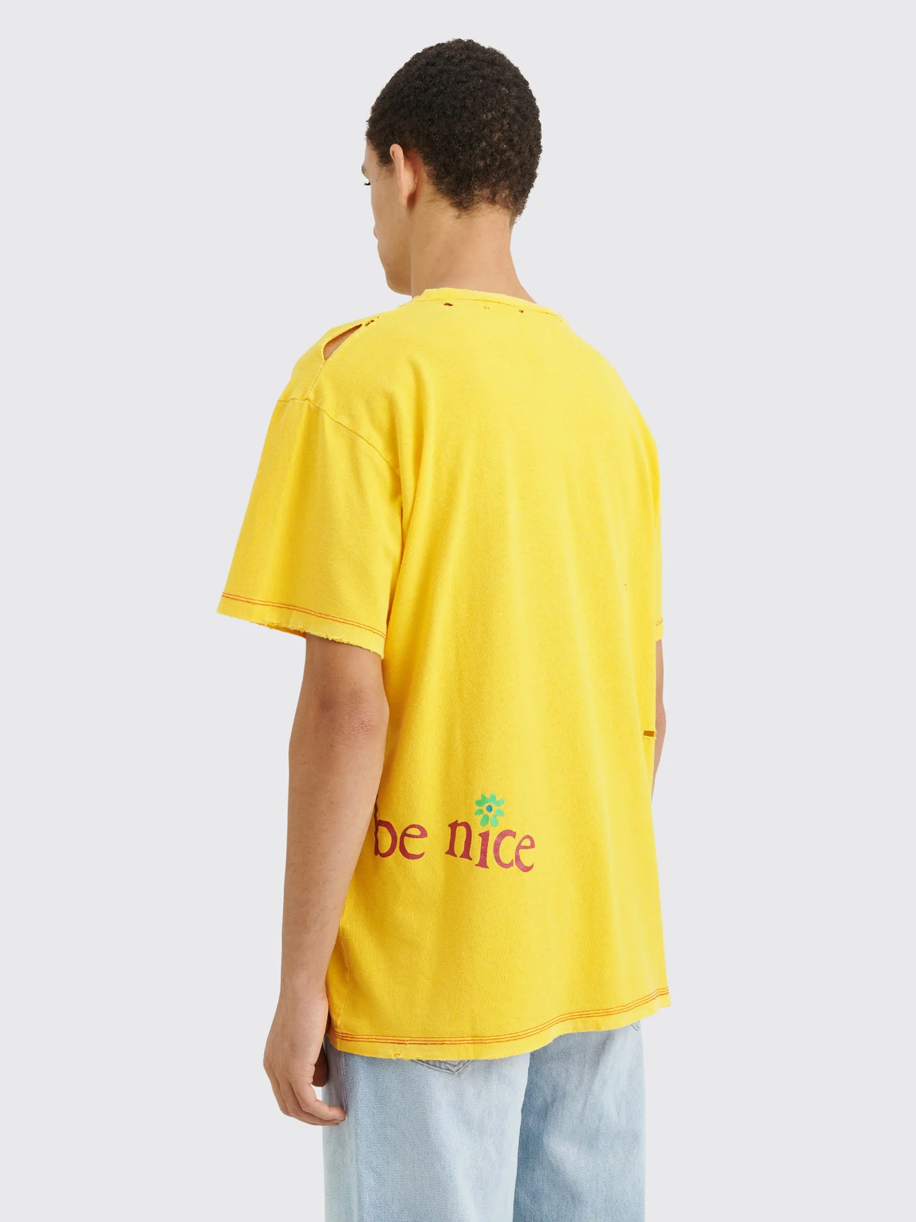 ERL Venice T-shirt Yellow sold by Tres Bien product image thumbnail 3
