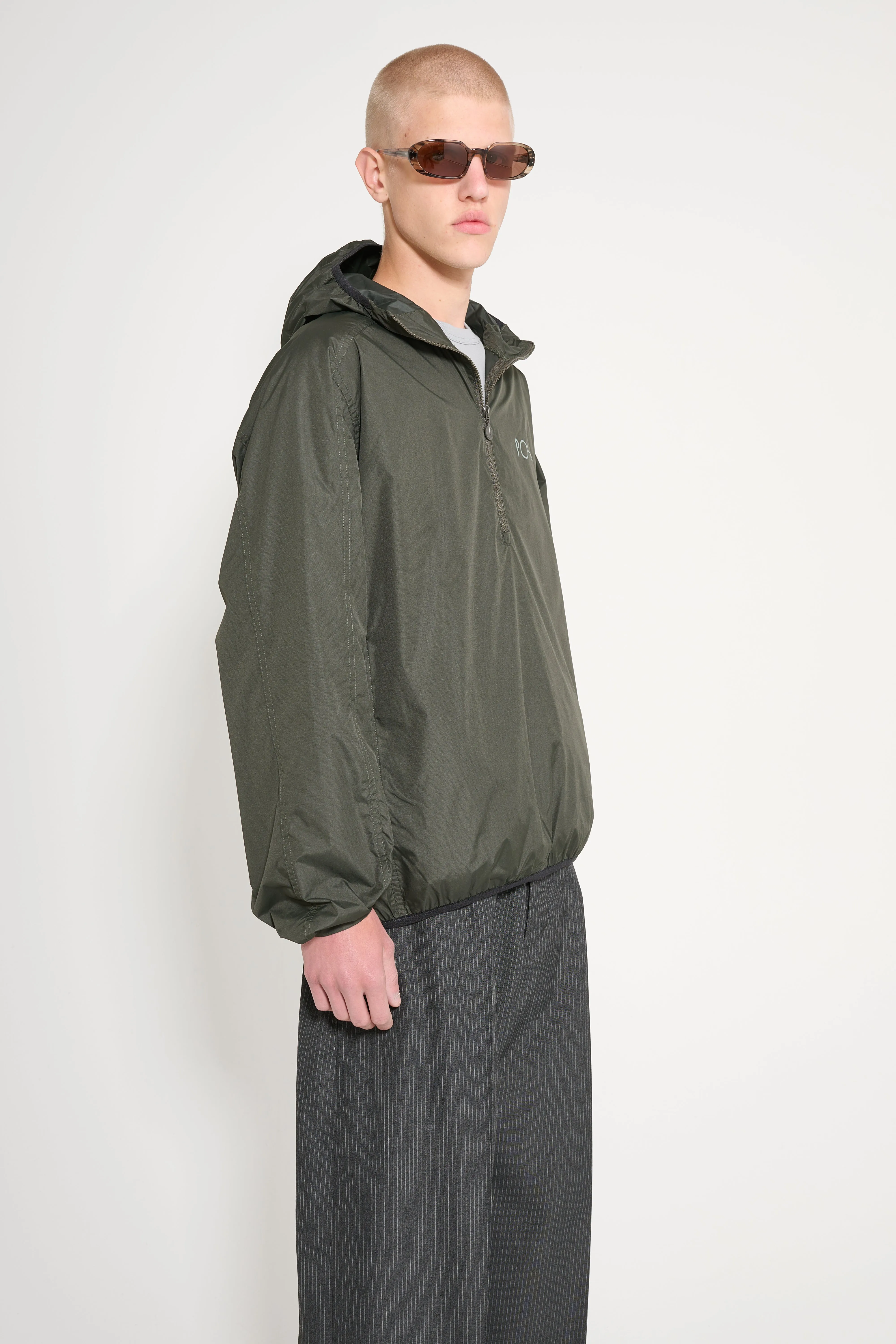 Polar Skate Co. Packable Anorak Jacket Dirty Black sold by Tres Bien product image thumbnail 4
