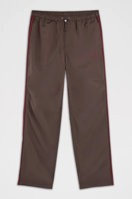 adidas Originals by Wales Bonner Nylon Track Pants Night Brown made by Adidas