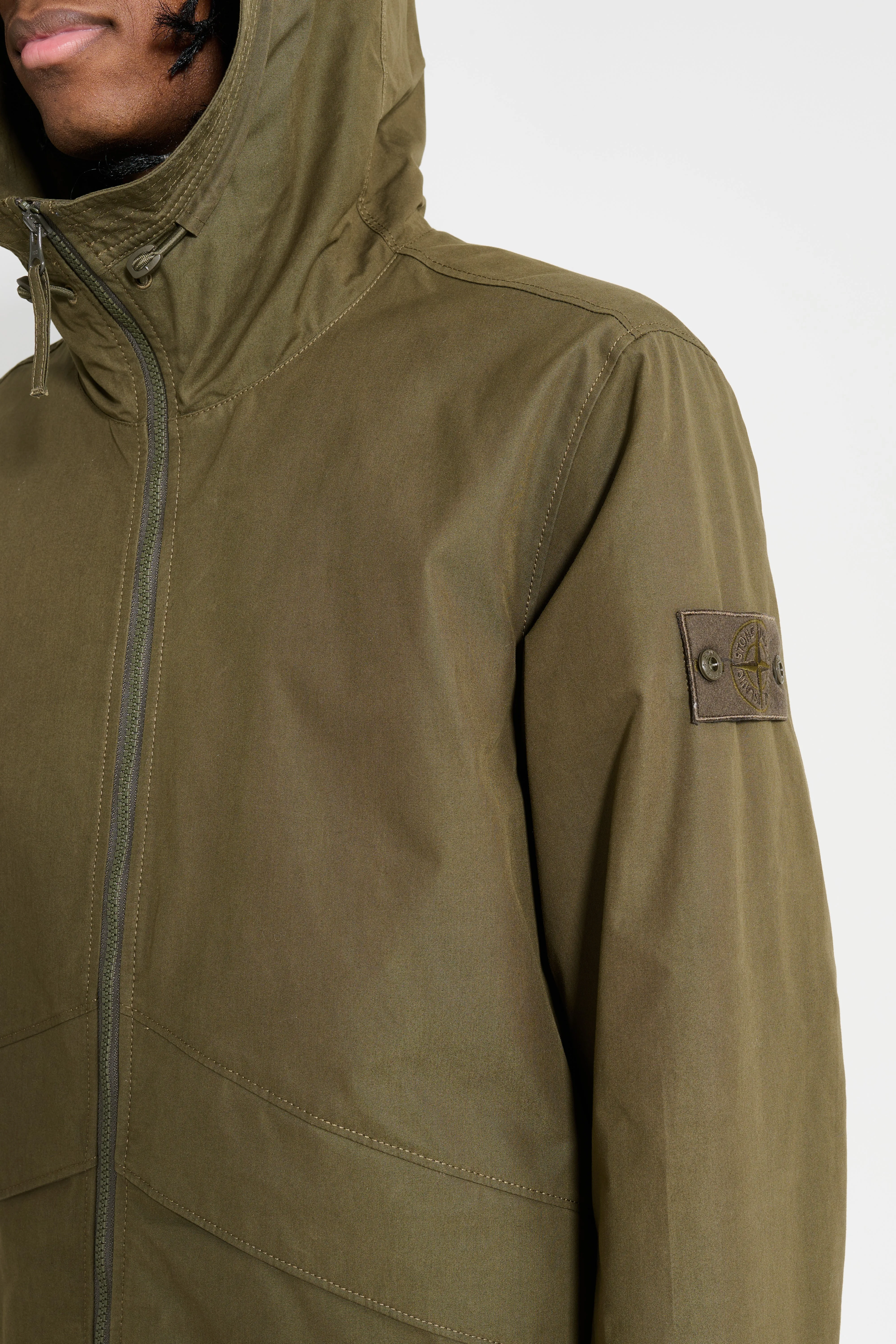 Stone Island Ghost Jacket Military Green sold by Tres Bien product image thumbnail 4