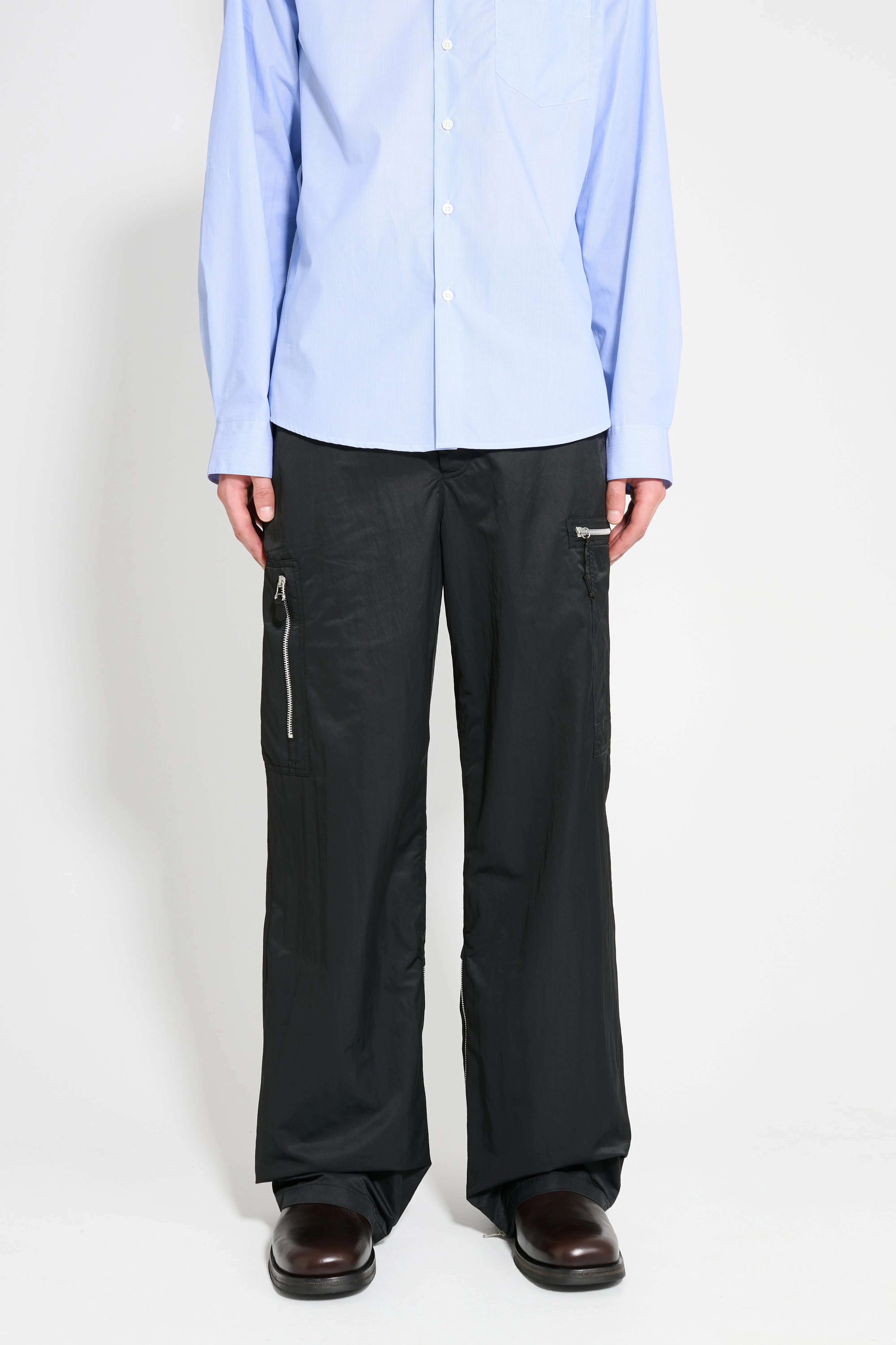 Our Legacy Tactical Cargo Black High Gloss Sateen sold by Tres Bien product image thumbnail 2