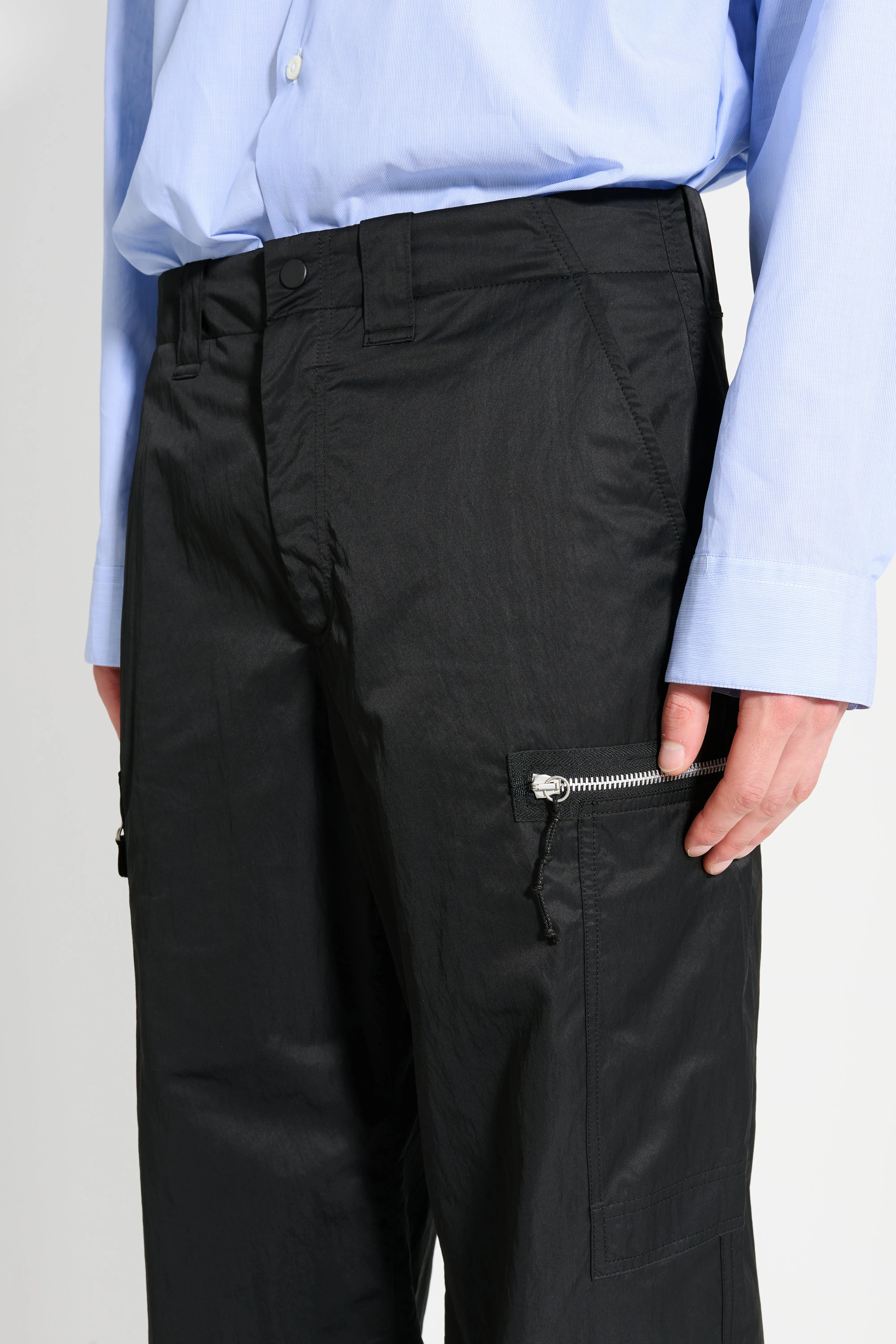 Our Legacy Tactical Cargo Black High Gloss Sateen sold by Tres Bien product image thumbnail 4