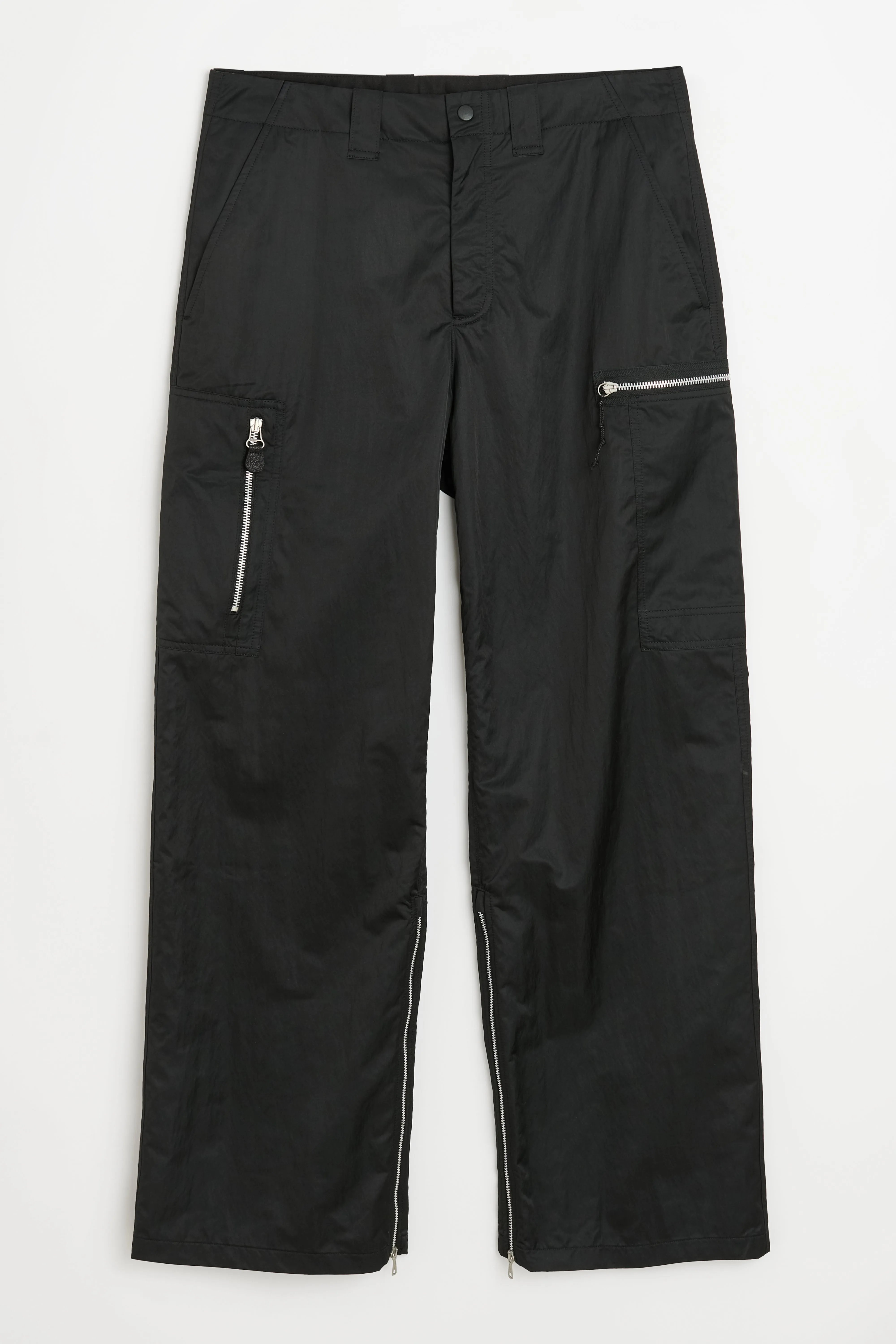 Our Legacy Tactical Cargo Black High Gloss Sateen sold by Tres Bien
