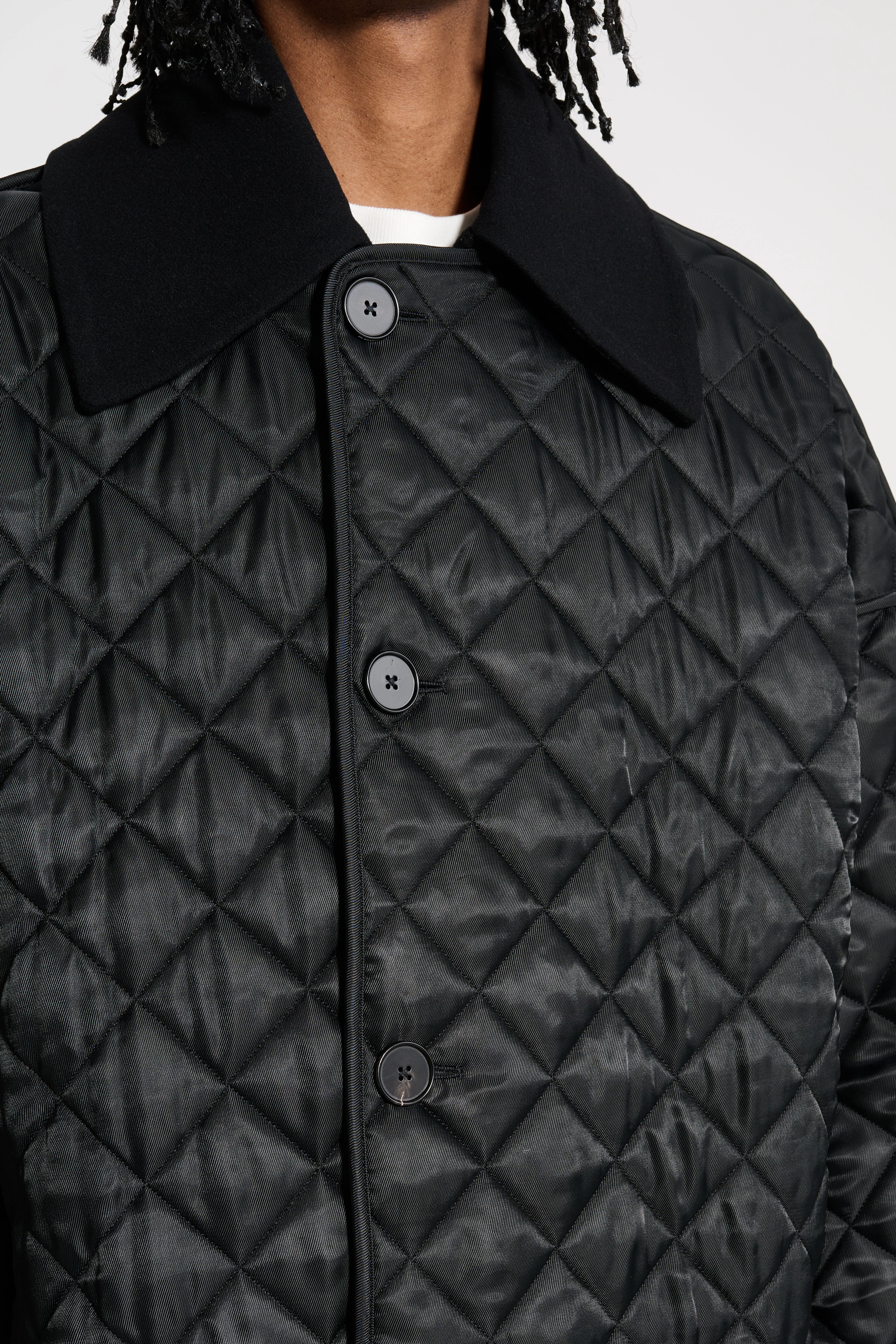 Jil Sander Quilted Jacket Black sold by Tres Bien product image thumbnail 5
