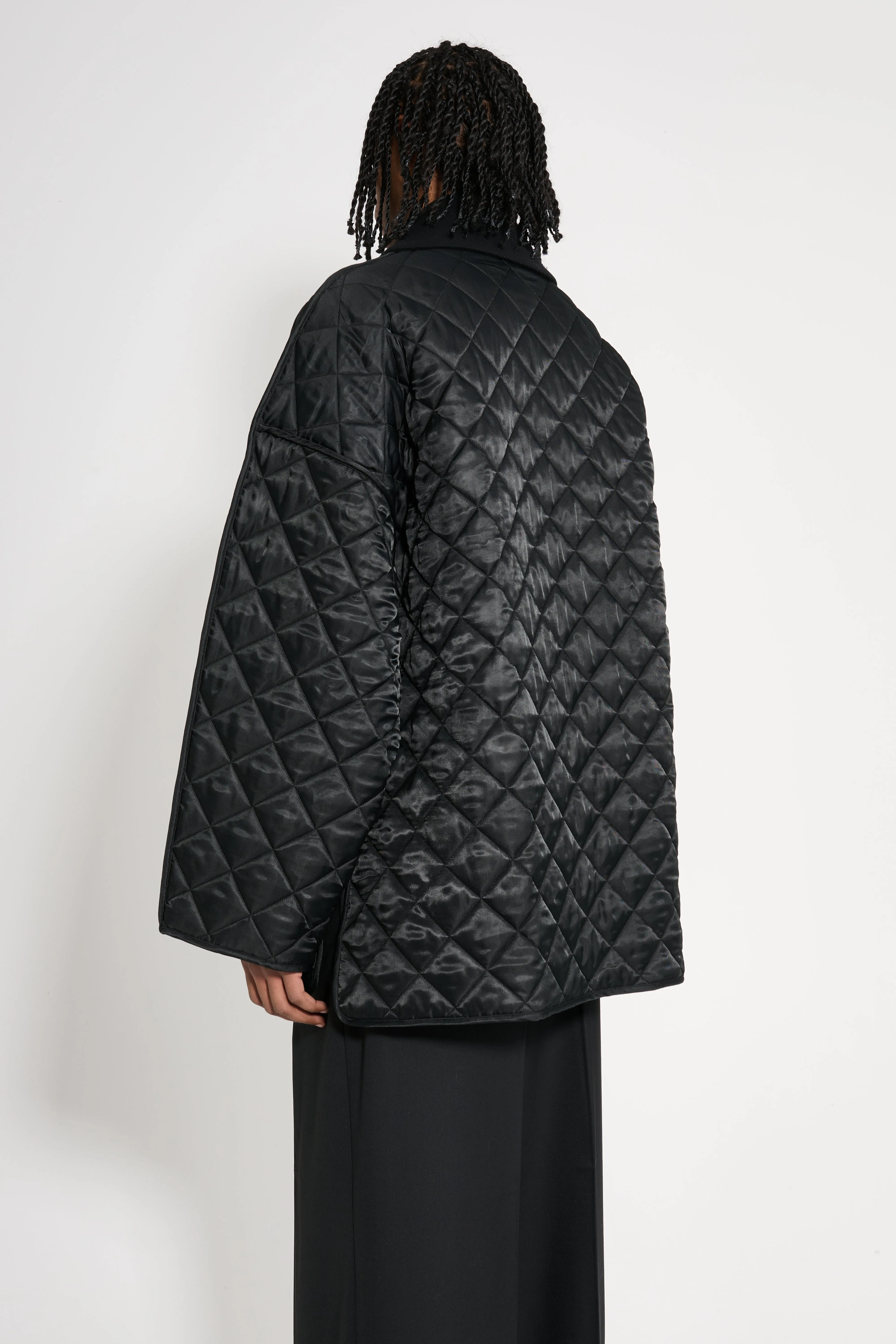 Jil Sander Quilted Jacket Black sold by Tres Bien product image thumbnail 4