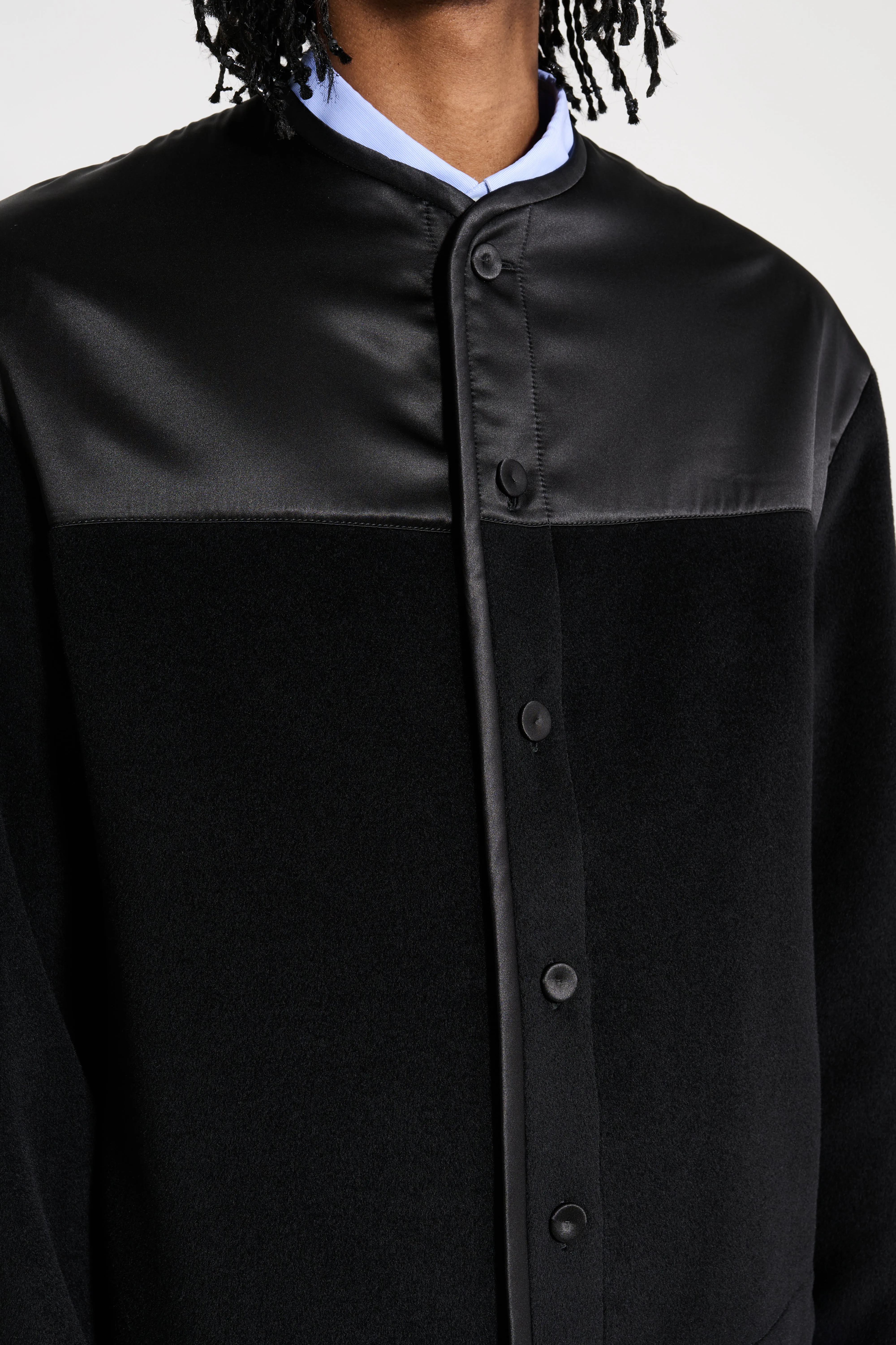 Jil Sander+ Panelled Fleece Jacket Black sold by Tres Bien product image thumbnail 5