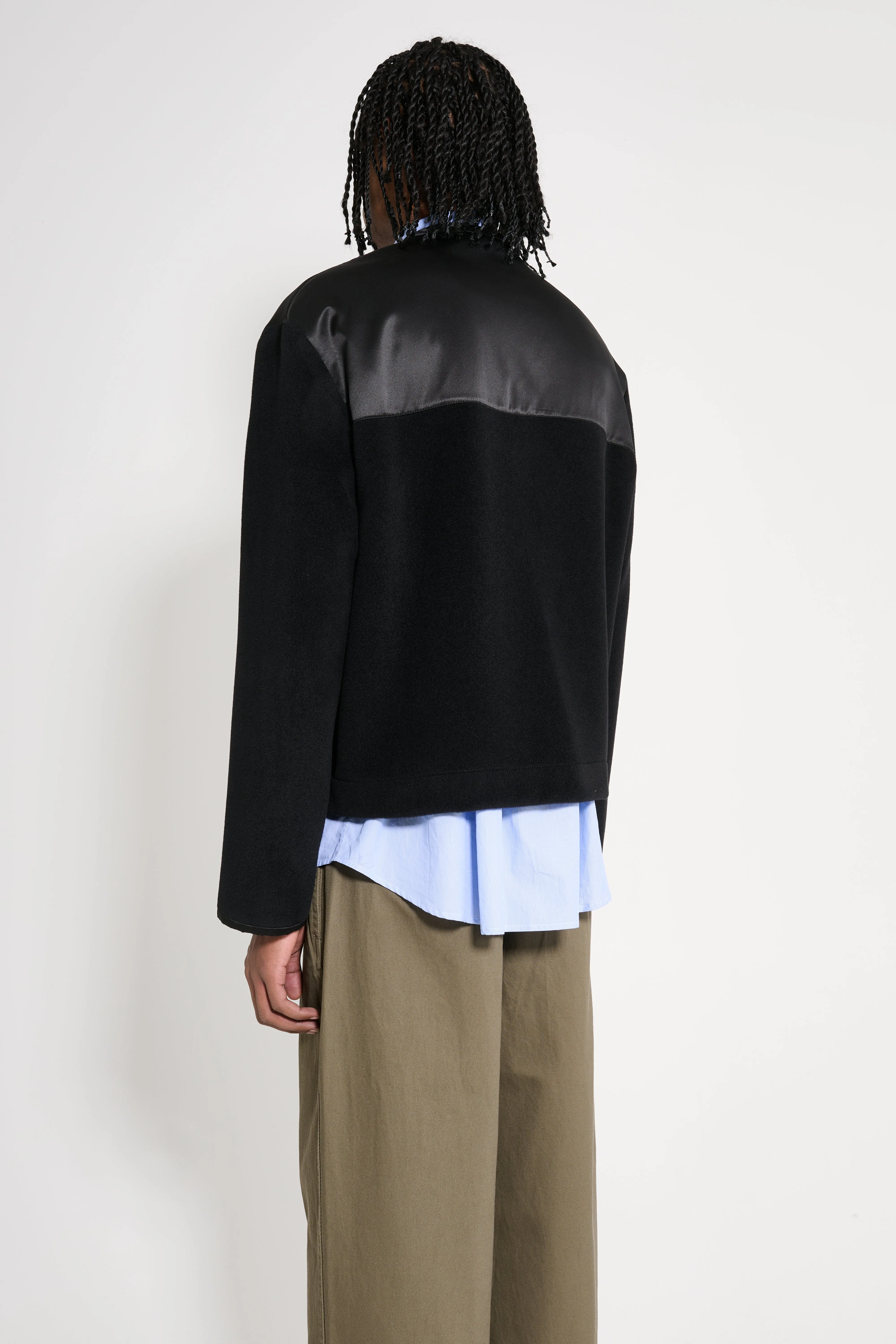 Jil Sander+ Panelled Fleece Jacket Black sold by Tres Bien product image thumbnail 4