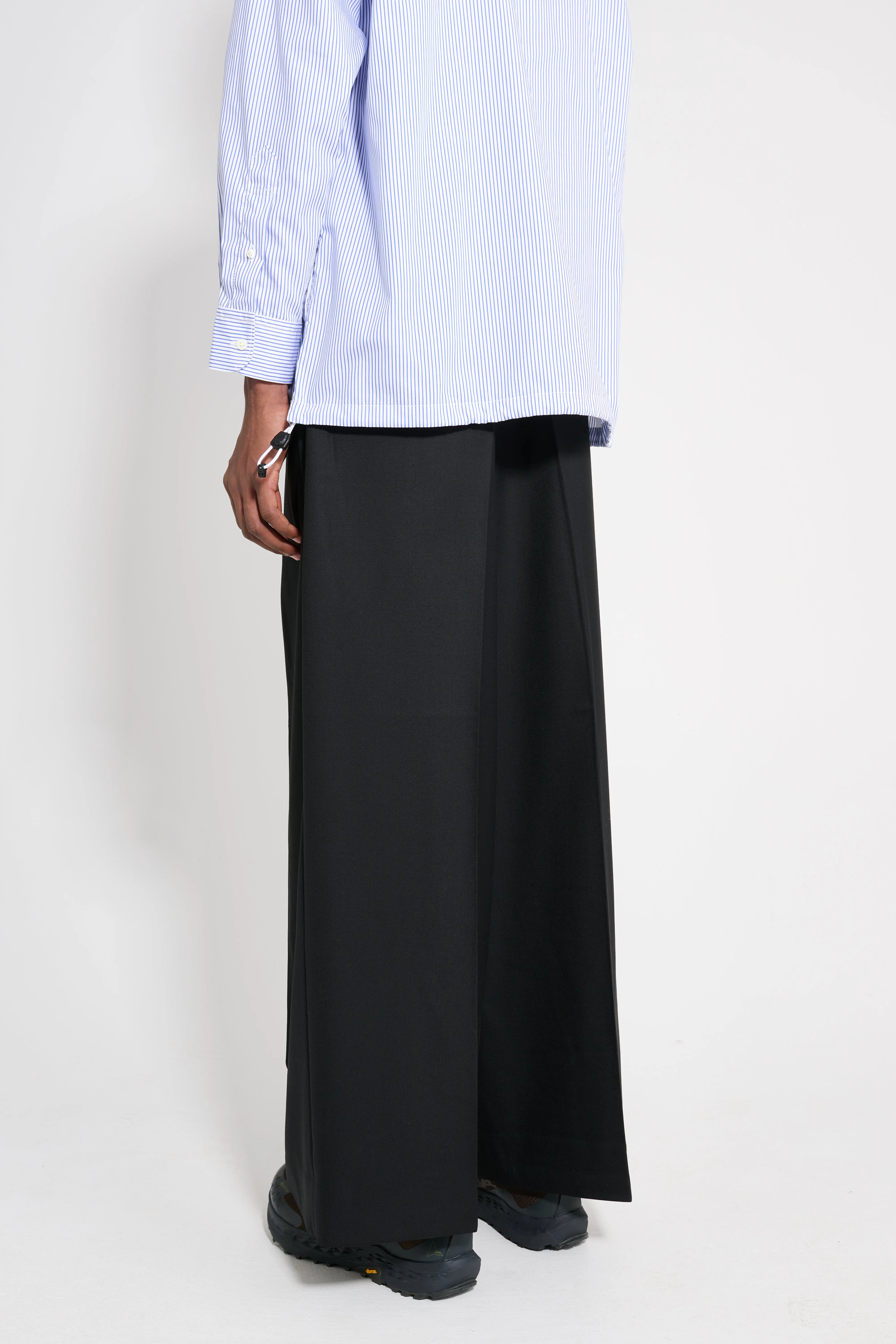 Comme des Garçons Homme Relaxed Fit Pants Black sold by Tres Bien product image thumbnail 3