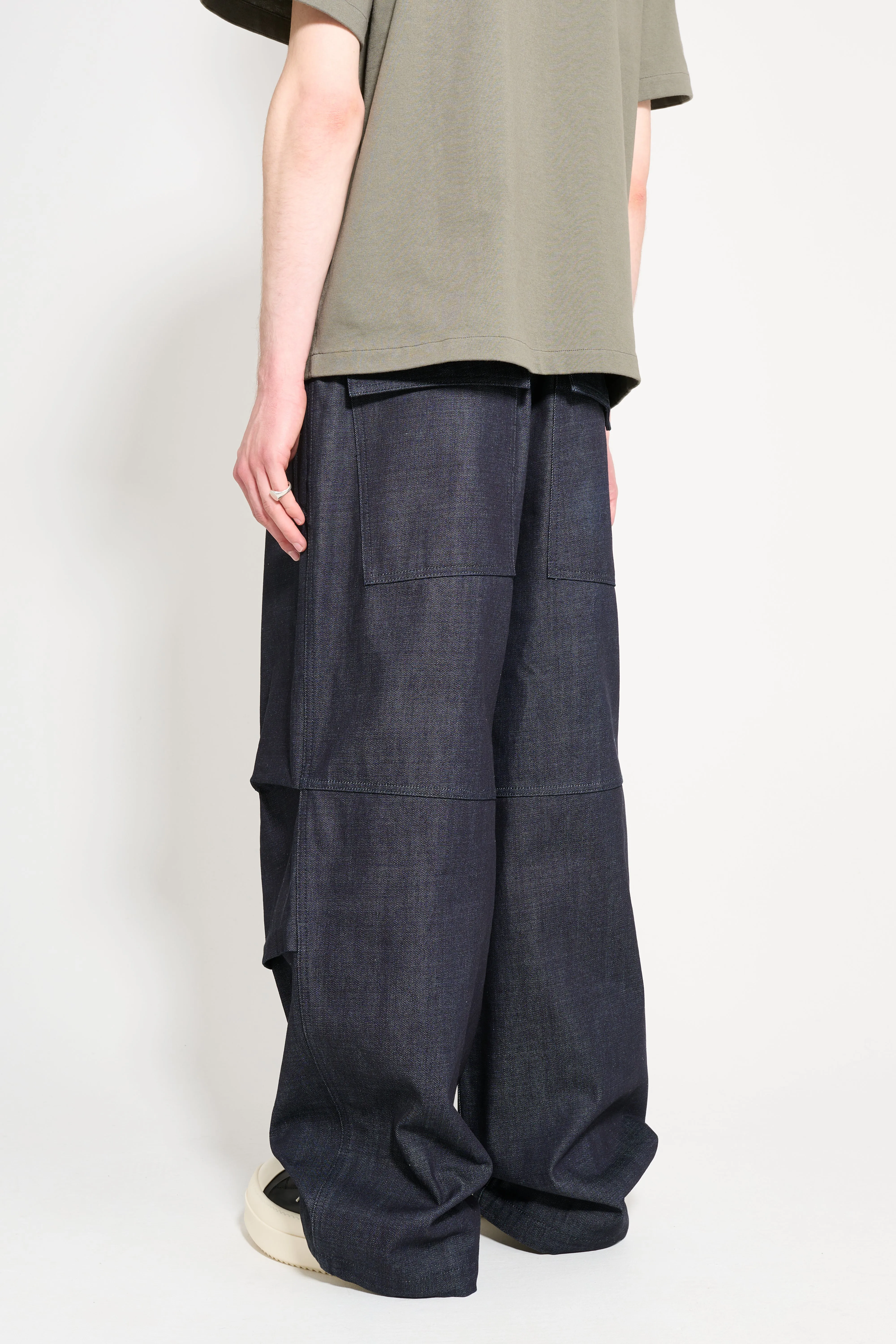 Jil Sander Loose Denim Trousers Magnet sold by Tres Bien product image thumbnail 4