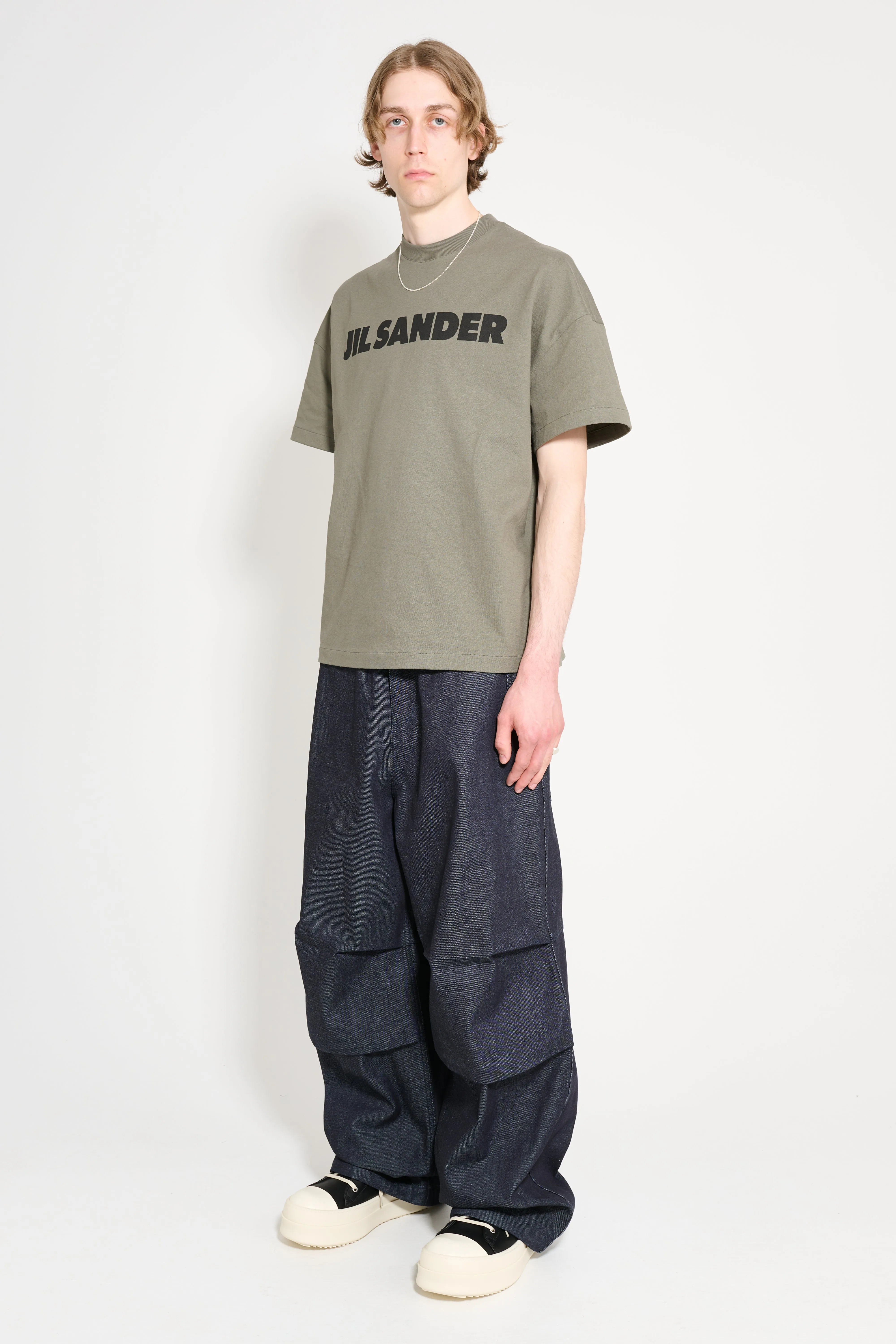 Jil Sander Loose Denim Trousers Magnet sold by Tres Bien product image thumbnail 3