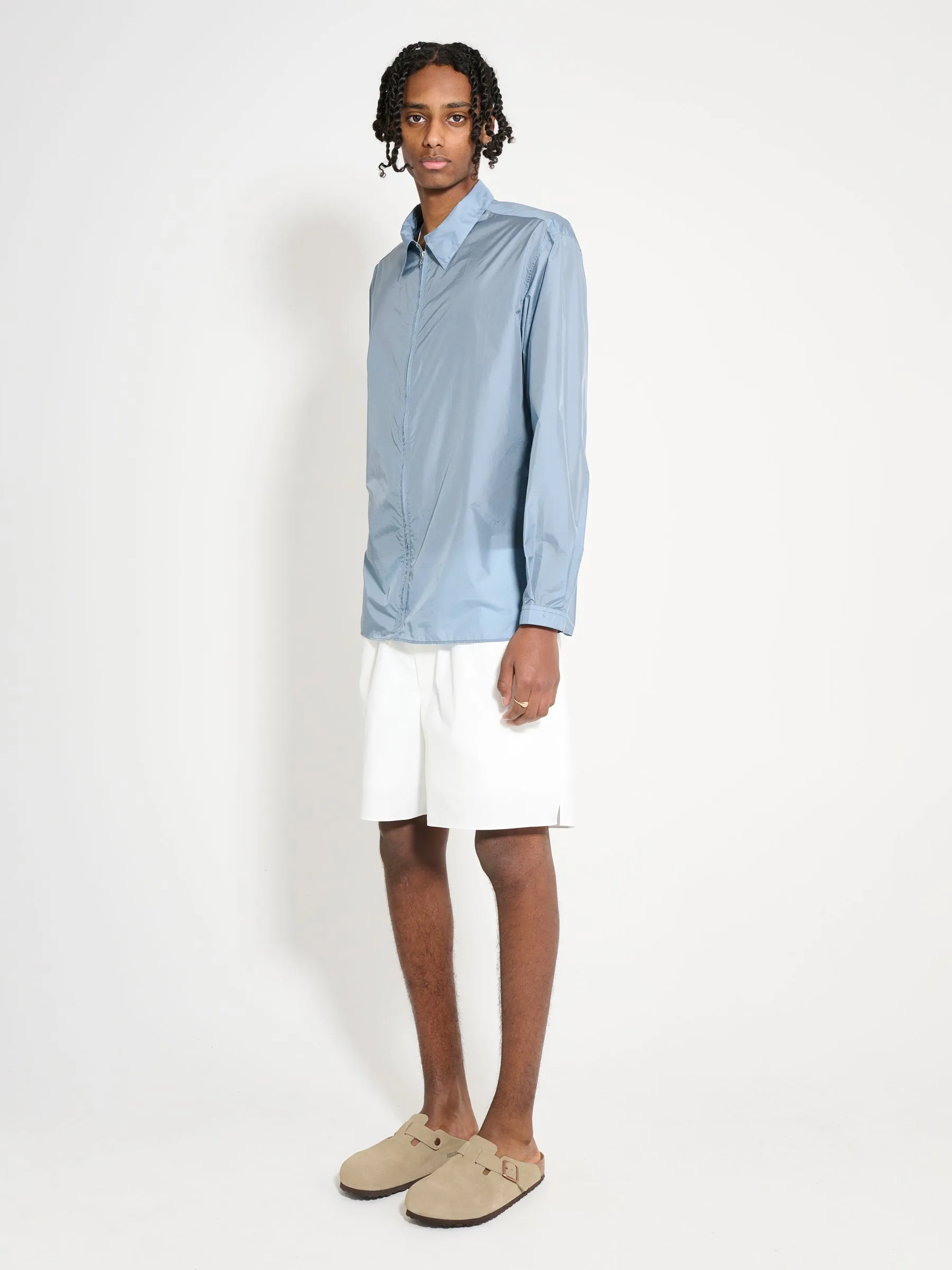 Auralee High Count Finx Ox Shorts White sold by Tres Bien product image thumbnail 4