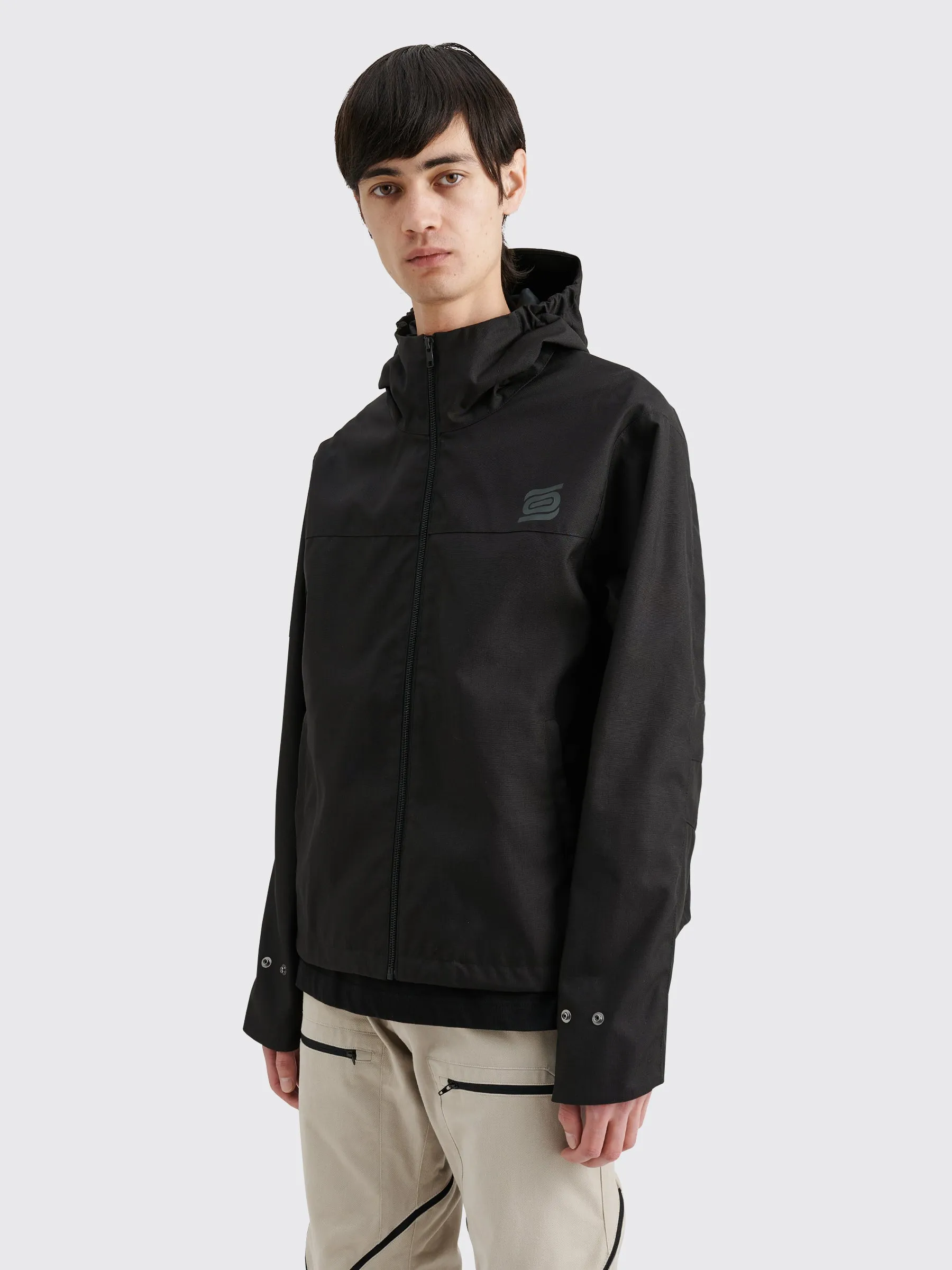 Olly Shinder Rain Jacket Black sold by Tres Bien product image thumbnail 2