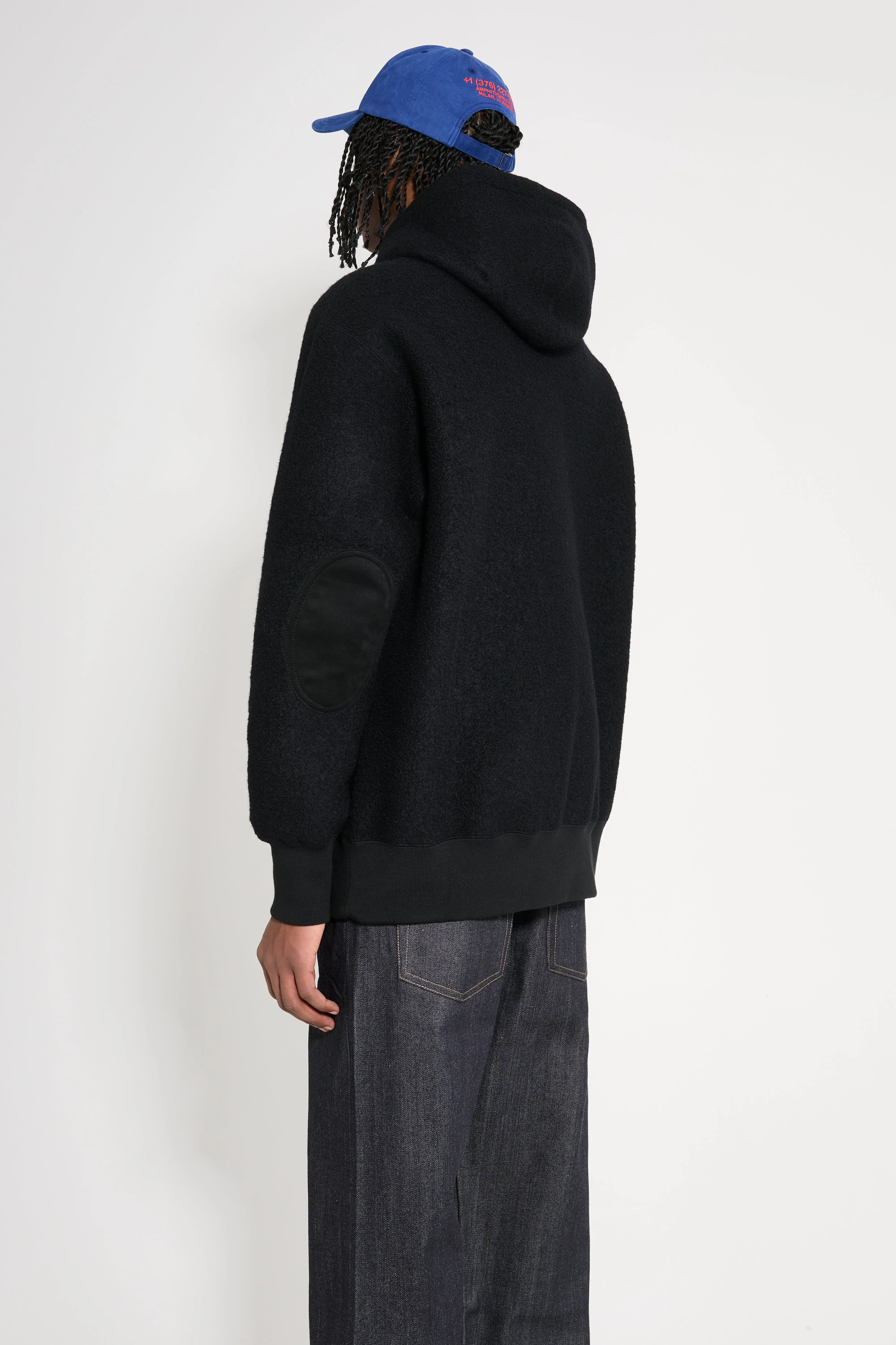 Junya Watanabe MAN Hooded Sweatshirt Black sold by Tres Bien product image thumbnail 4