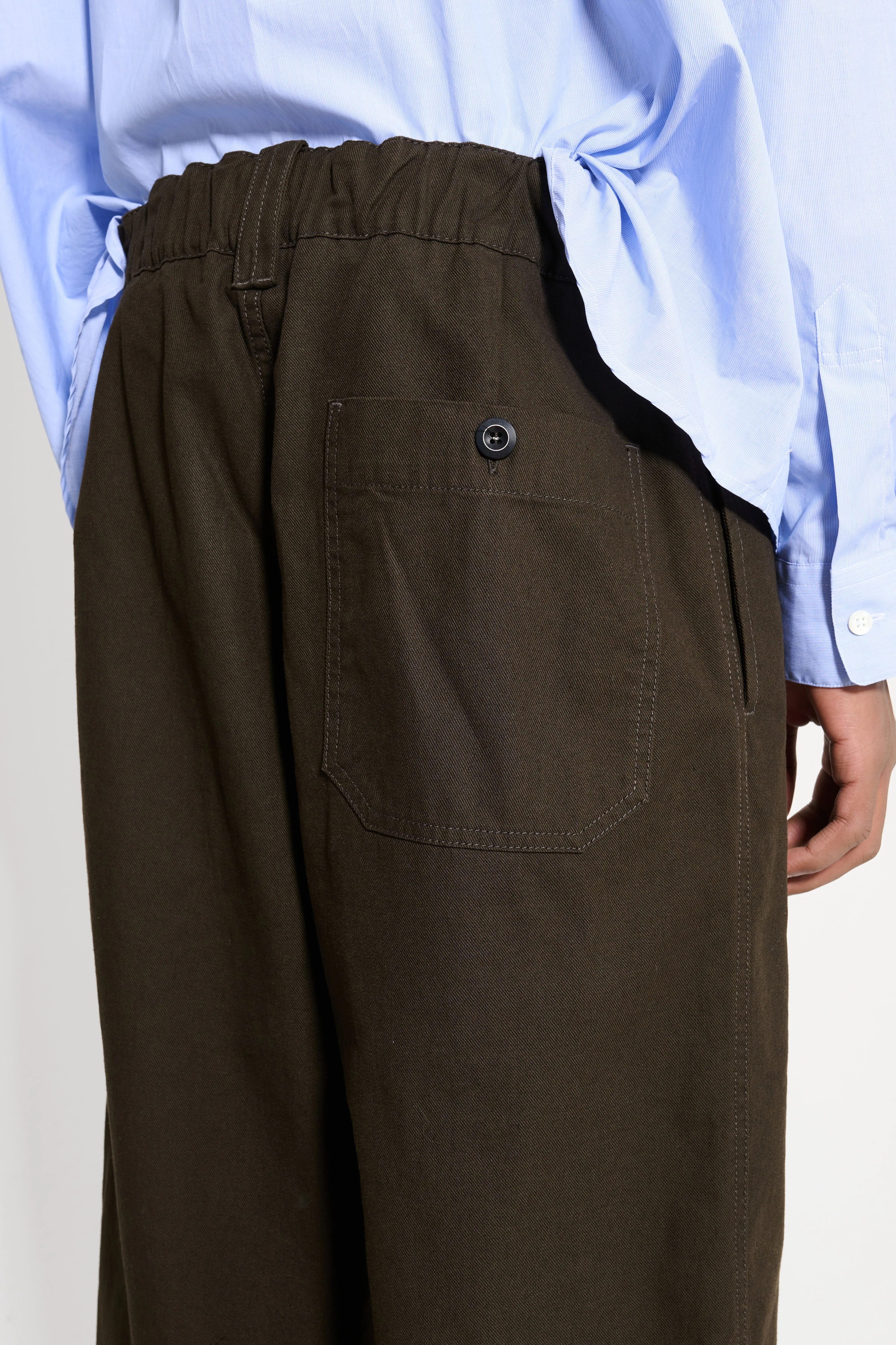 Margaret Howell MHL Painters Trouser Dry Cotton Gabardine Ebony sold by Tres Bien product image thumbnail 4