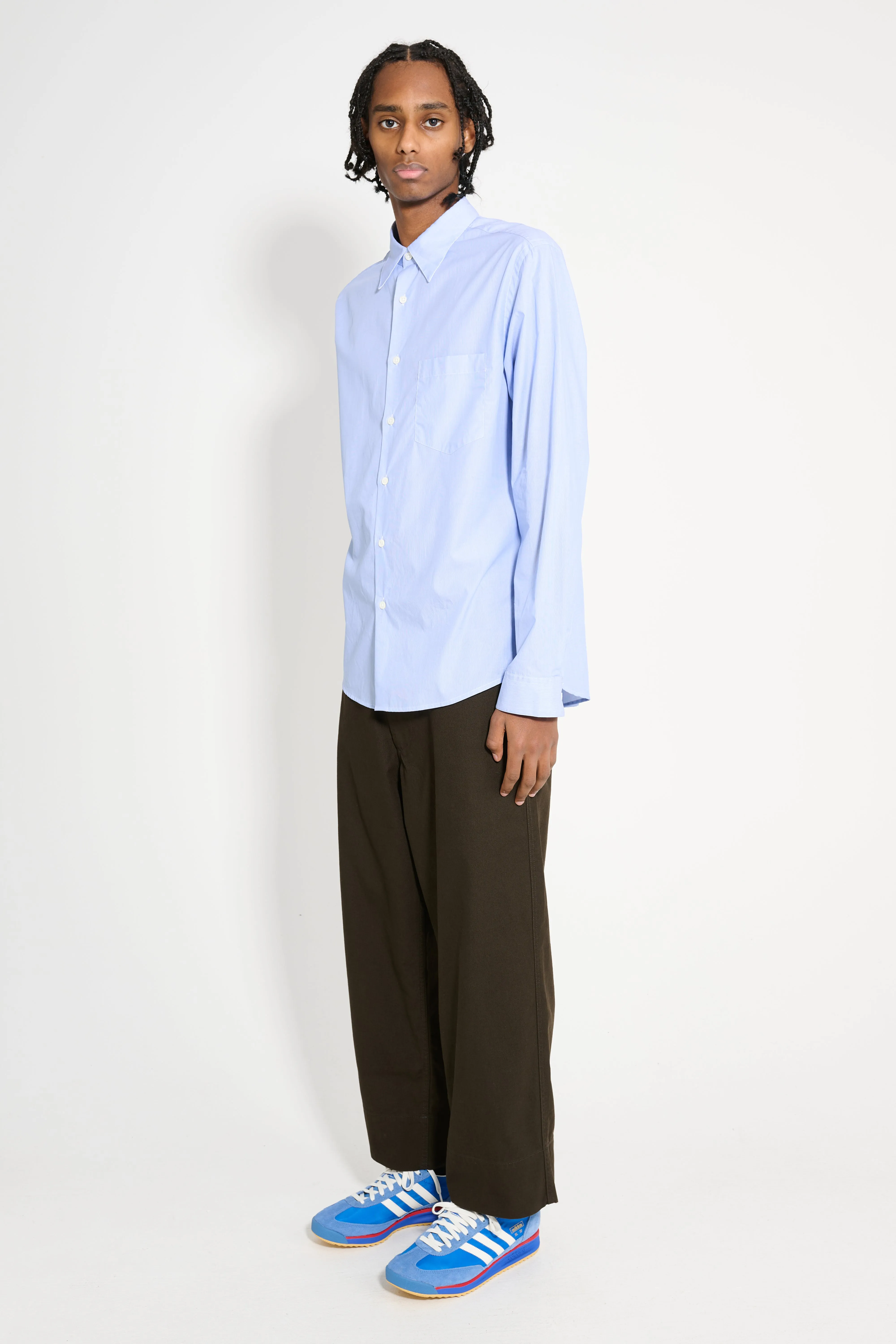 Margaret Howell MHL Painters Trouser Dry Cotton Gabardine Ebony sold by Tres Bien product image thumbnail 5