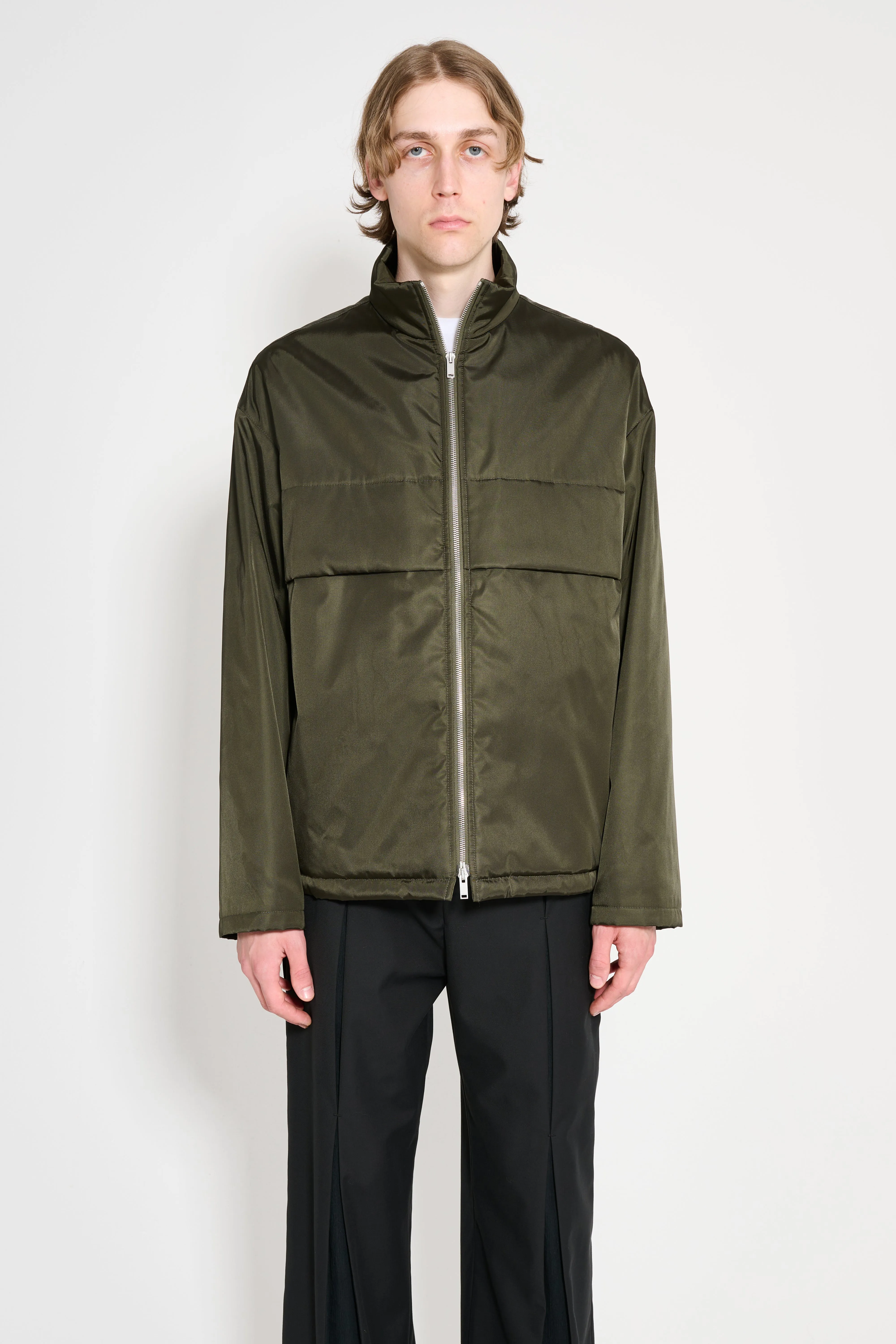 Jil Sander Blouson 55 PD Dark Green sold by Tres Bien