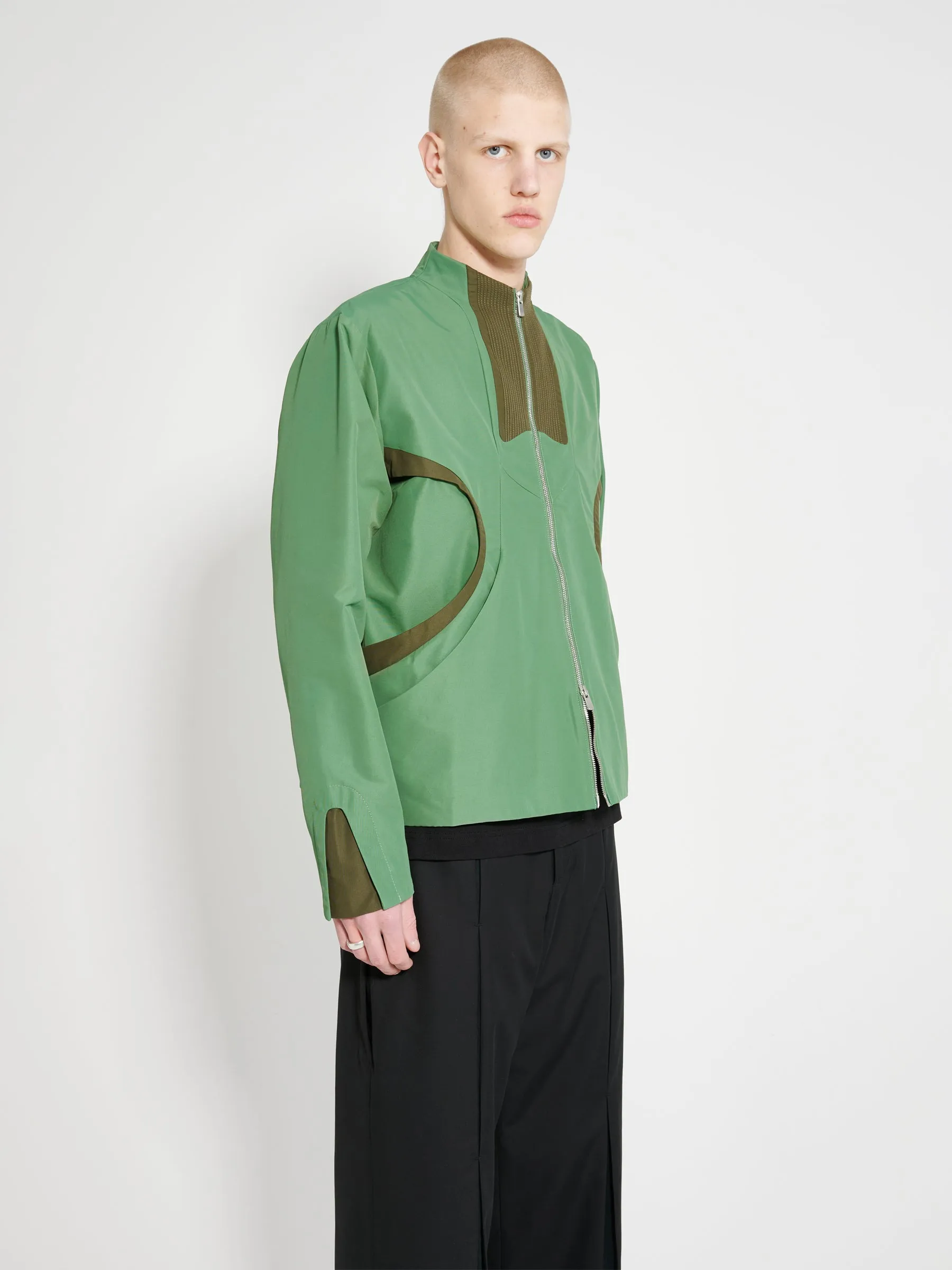 _J.L-A.L_ Pavse Jacket Dark Green / Dark Green sold by Tres Bien product image thumbnail 3