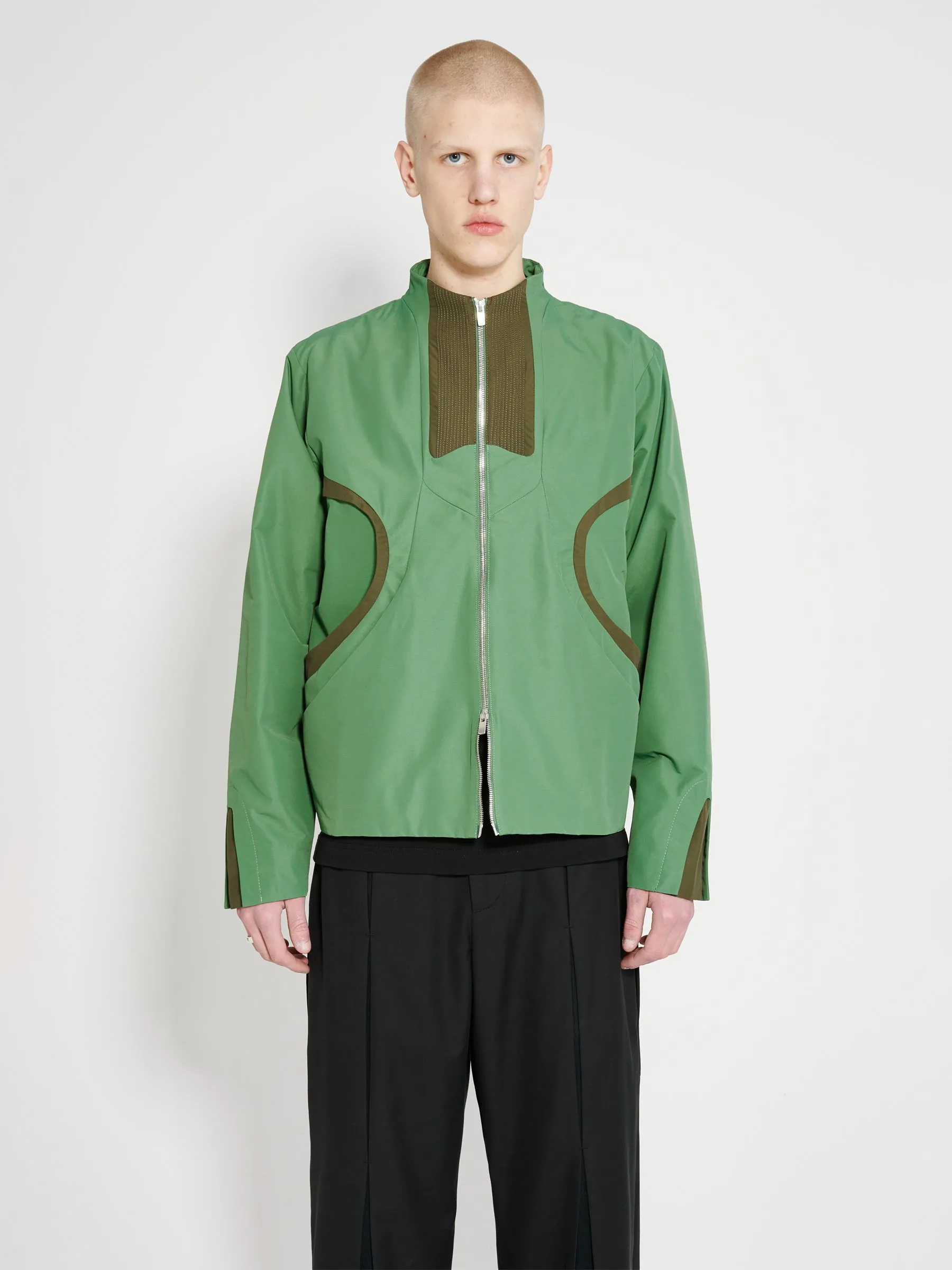 _J.L-A.L_ Pavse Jacket Dark Green / Dark Green sold by Tres Bien