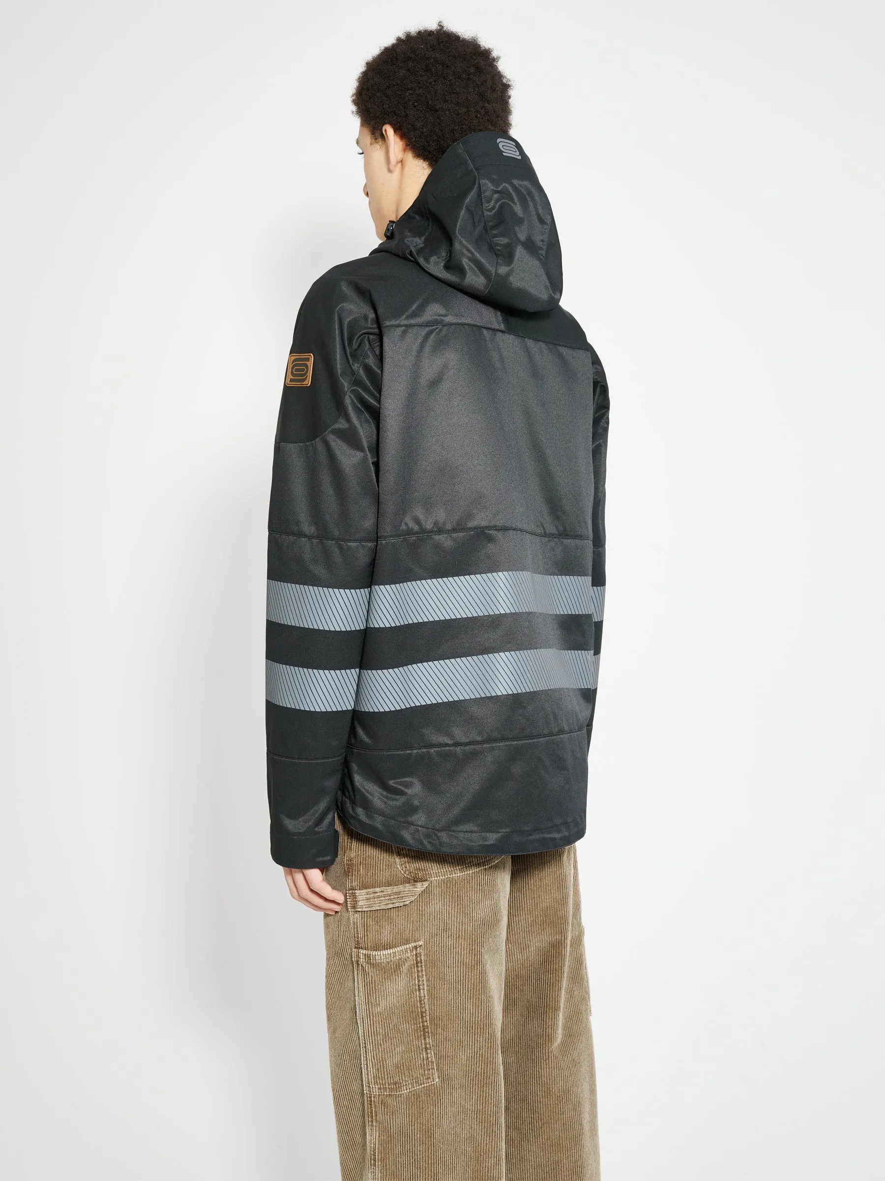 Olly Shinder Black Hi Vis Jacket Black sold by Tres Bien product image thumbnail 4