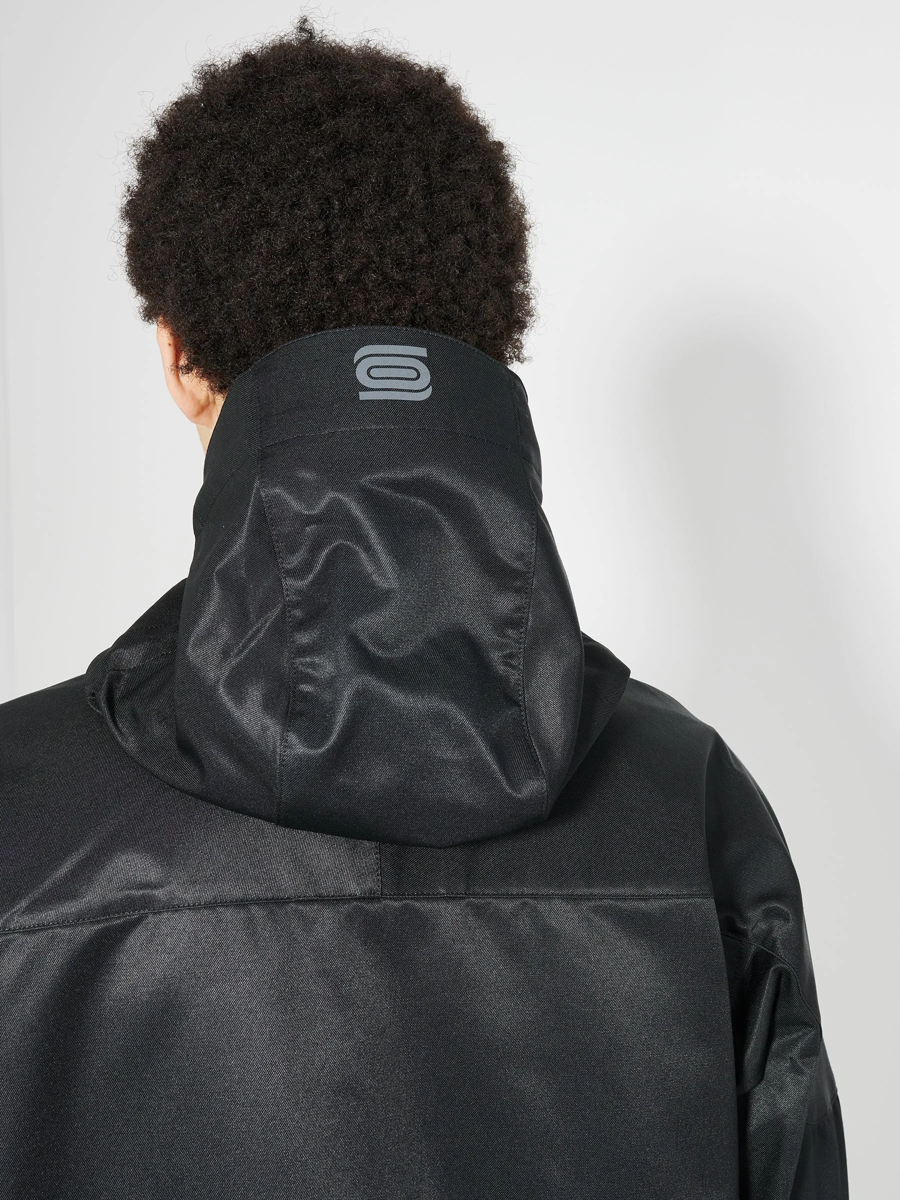 Olly Shinder Black Hi Vis Jacket Black sold by Tres Bien product image thumbnail 5