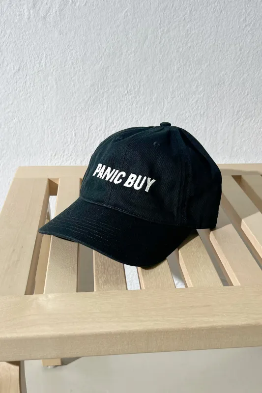 IDEA Panic Buy Hat Black sold by Tres Bien