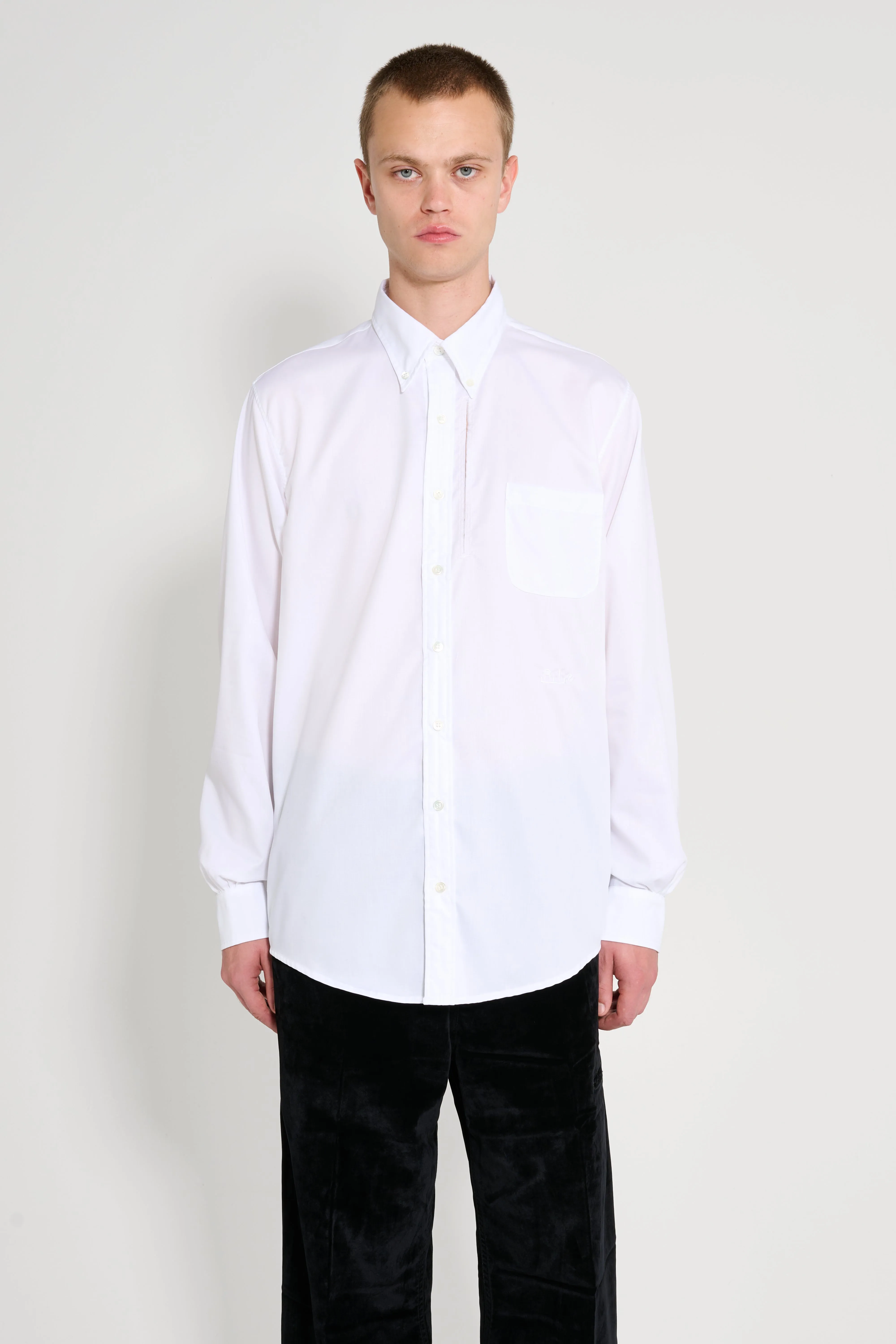Random Identities Cut-Out Shirt White sold by Tres Bien