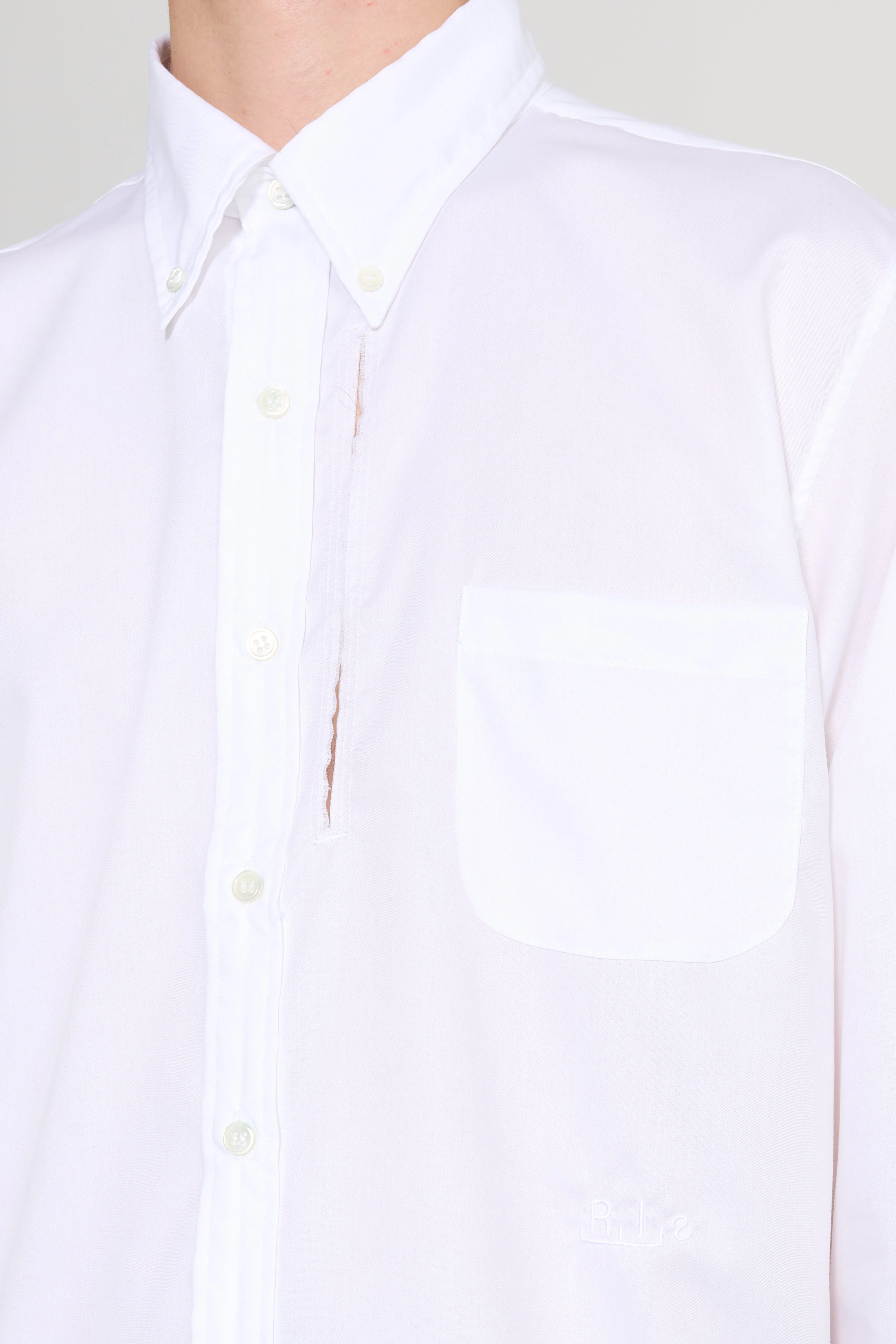 Random Identities Cut-Out Shirt White sold by Tres Bien product image thumbnail 5