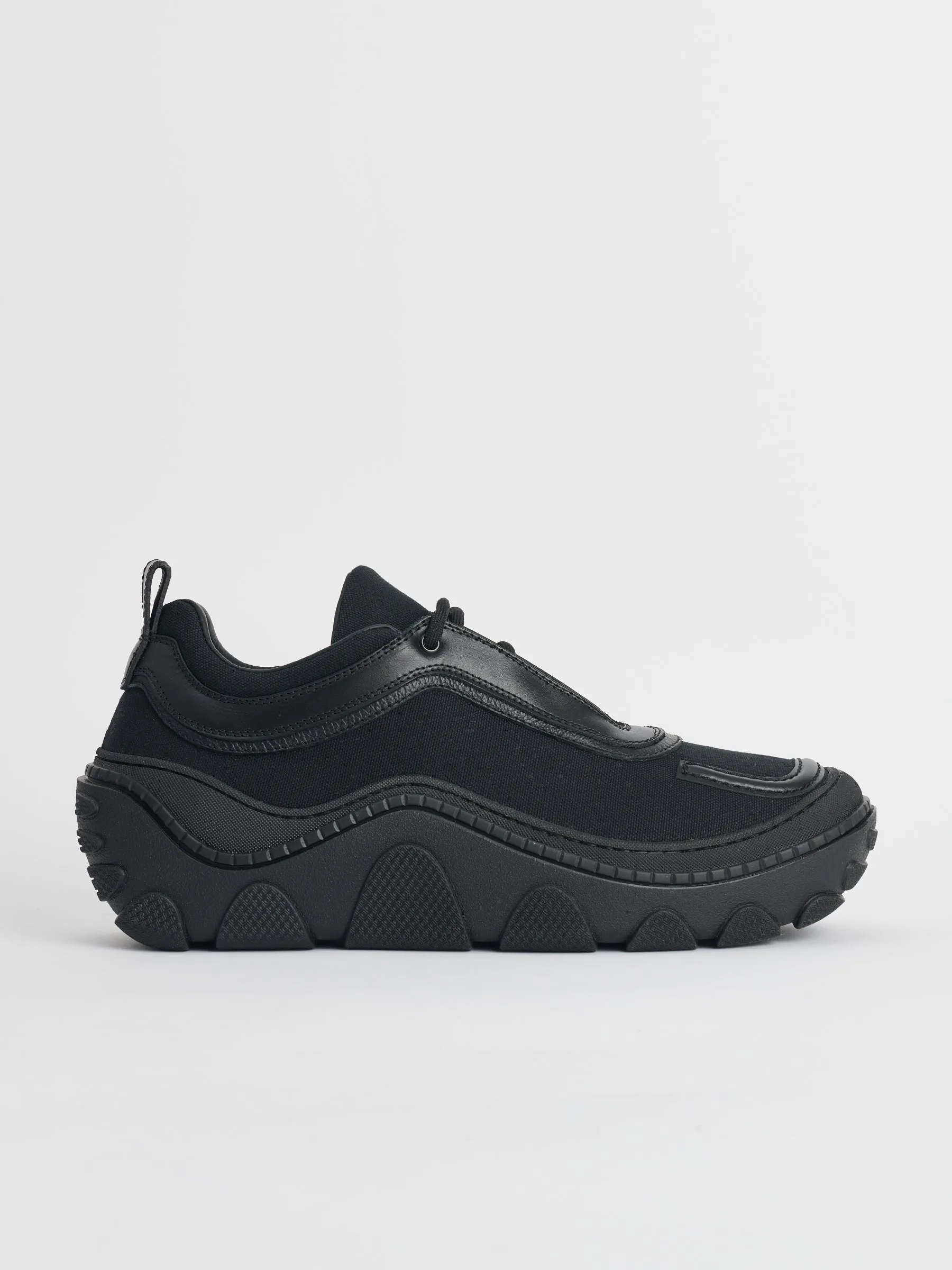 Kiko Kostadinov Tonkin Canvas Shoes Black Slate sold by Tres Bien