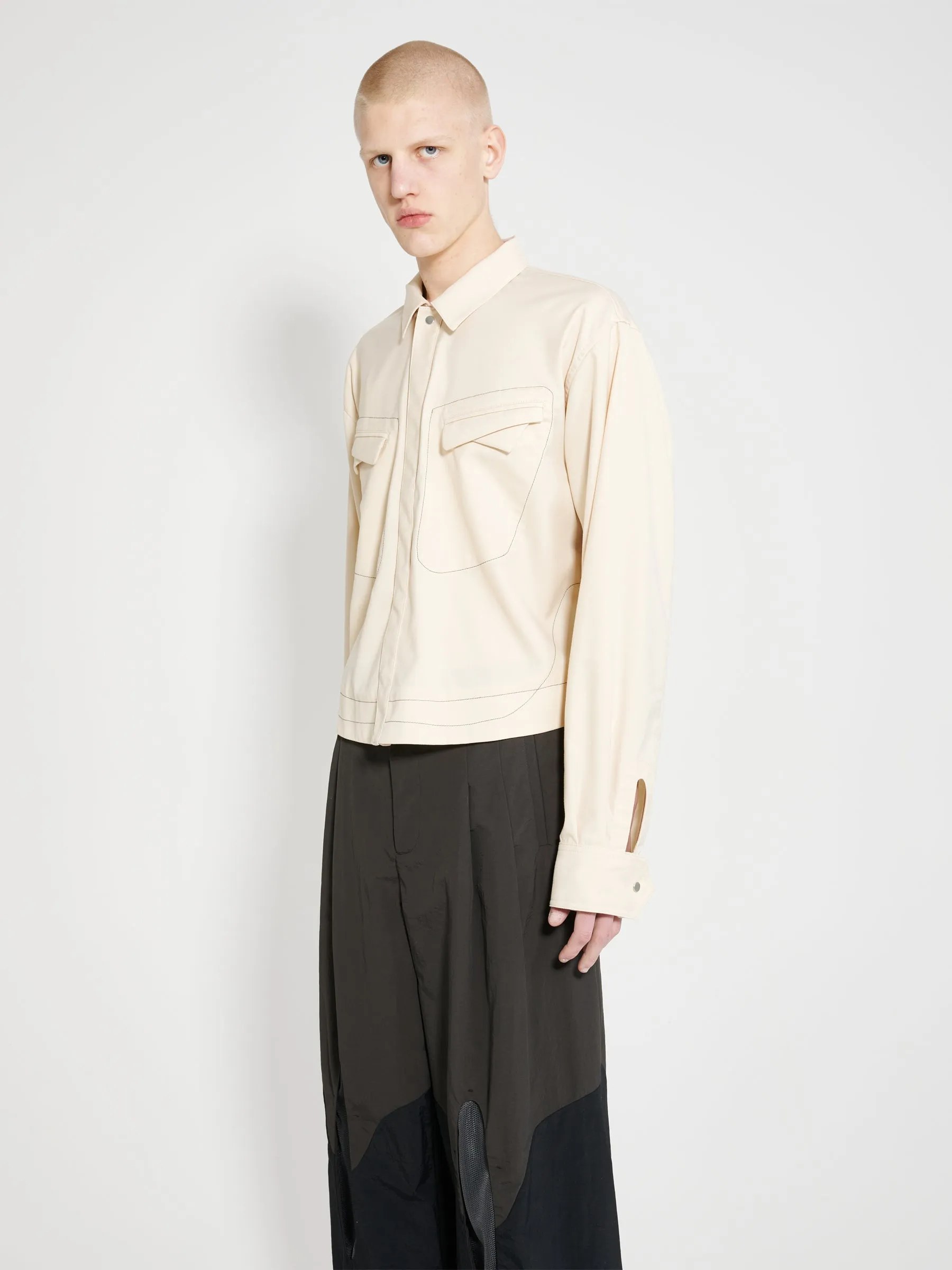 _J.L-A.L_ Sintan Blouson Cream sold by Tres Bien product image thumbnail 2