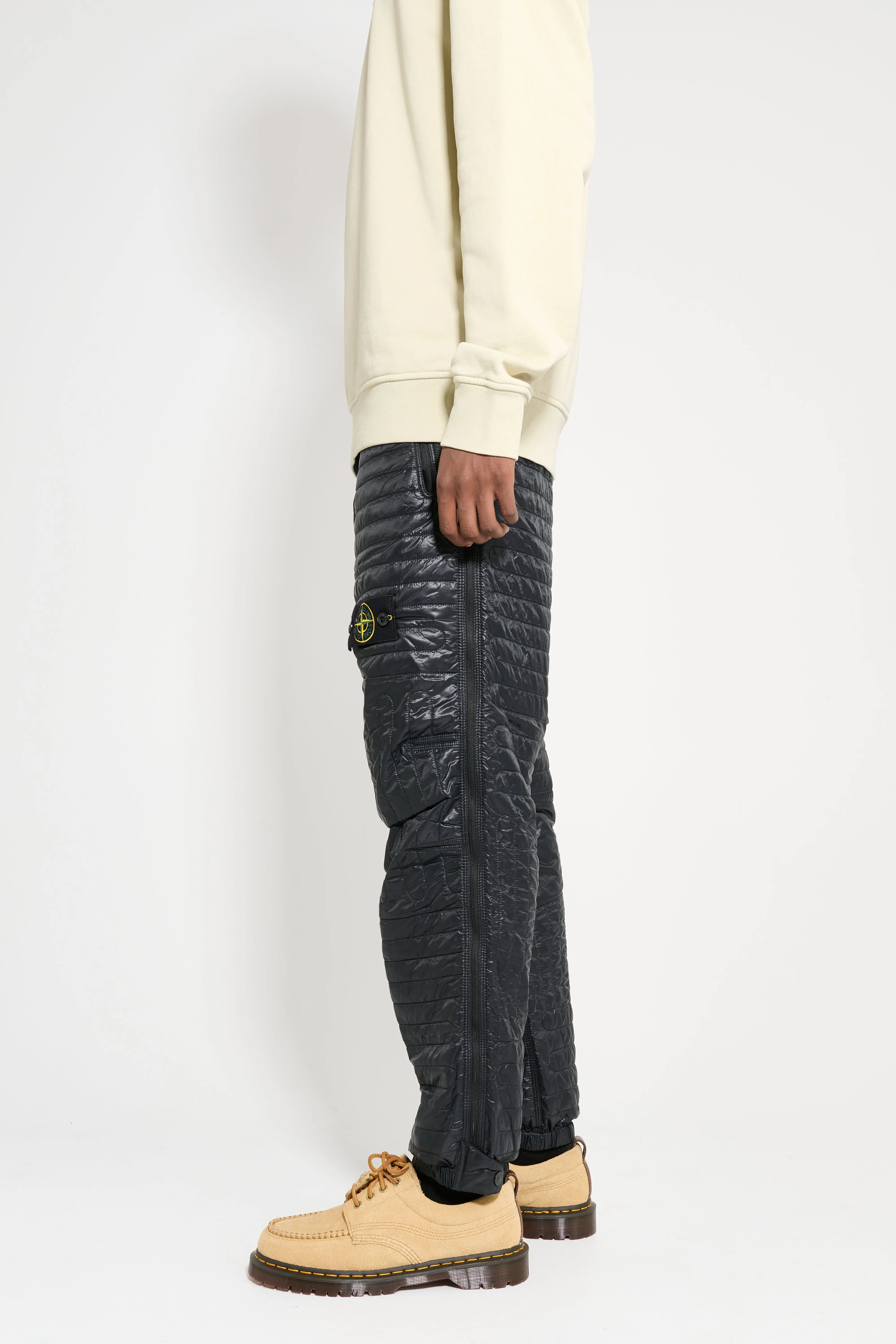 Stone Island Padded Regular Pants Black sold by Tres Bien product image thumbnail 5