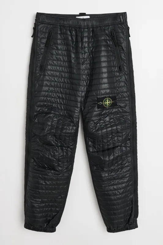 Stone Island Padded Regular Pants Black made by Tres Bien