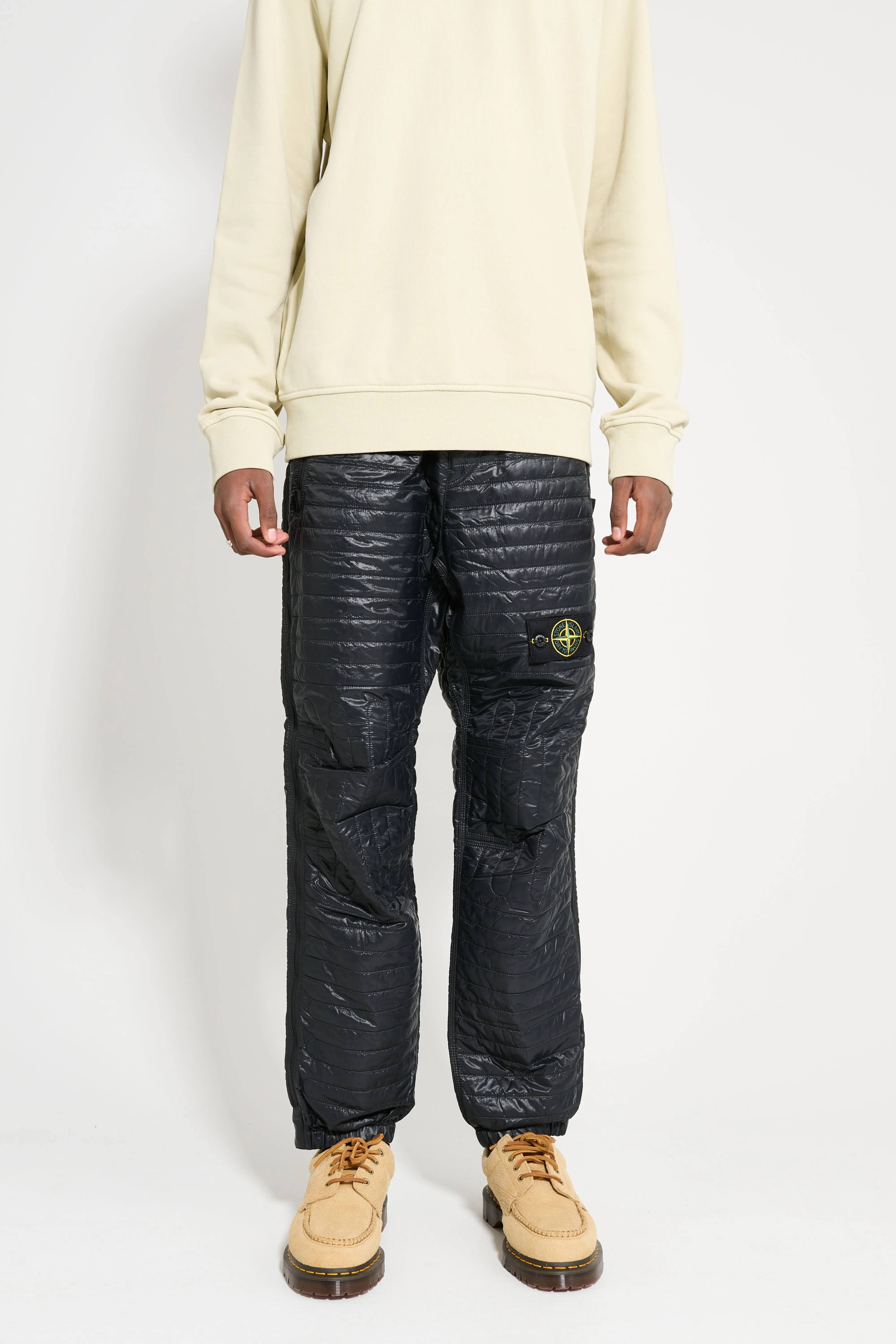 Stone Island Padded Regular Pants Black sold by Tres Bien product image thumbnail 2