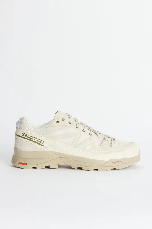 Salomon X-Alp Leather Almond Milk / White Pepper sold by Tres Bien
