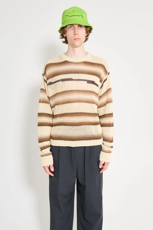Stüssy Tonal Stripe Sweater Multi sold by Tres Bien