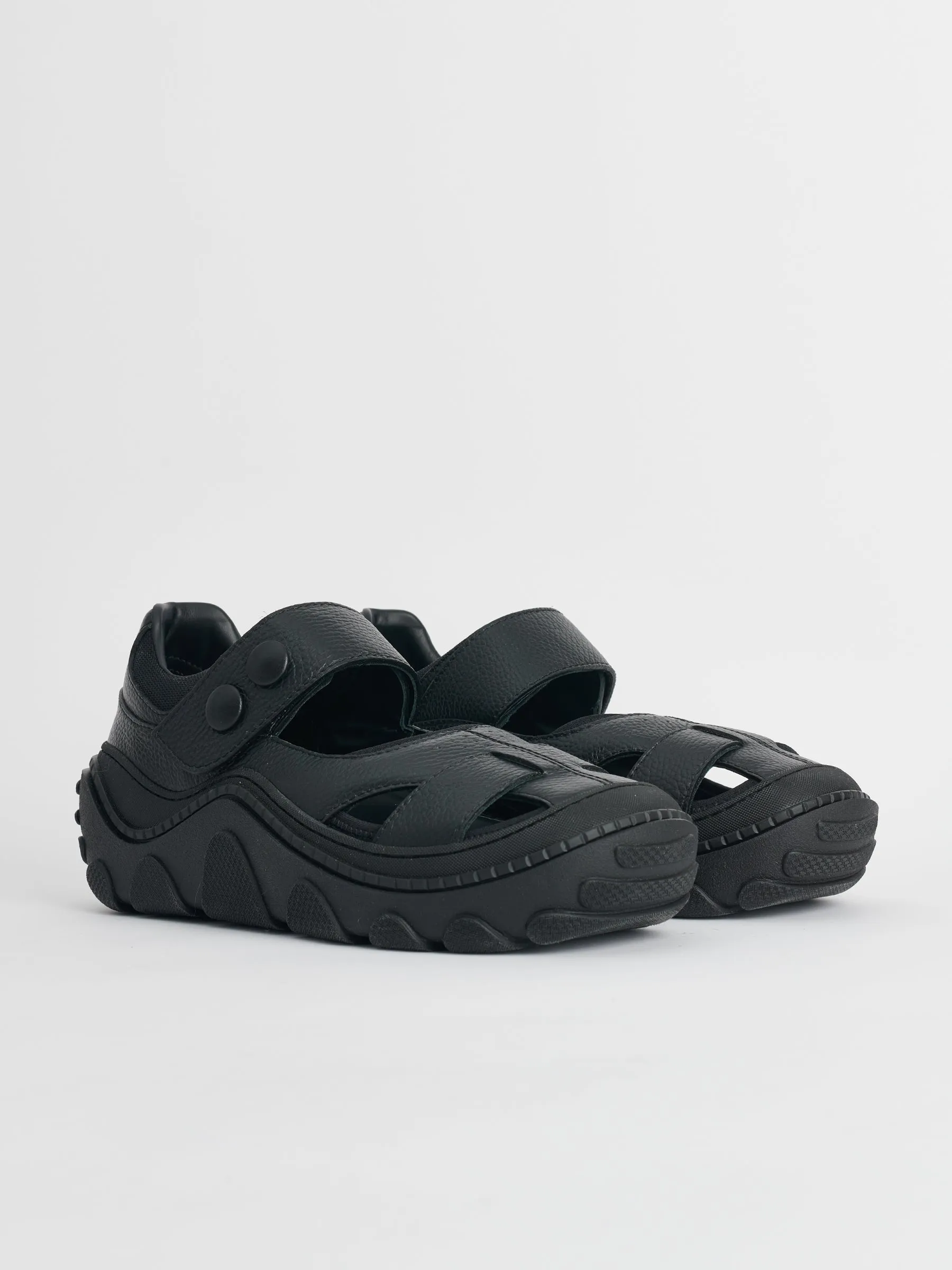 Kiko Kostadinov Sandal Hybrid Black Soot sold by Tres Bien product image thumbnail 3
