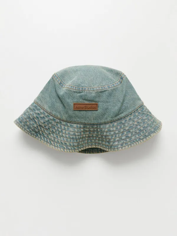 Acne Studios Bucket Hat Blue / Beige made by Acne Studios