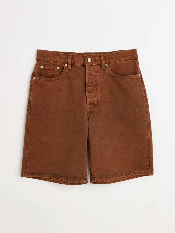 Stüssy Big Ol Shorts Denim Clay made by Stussy