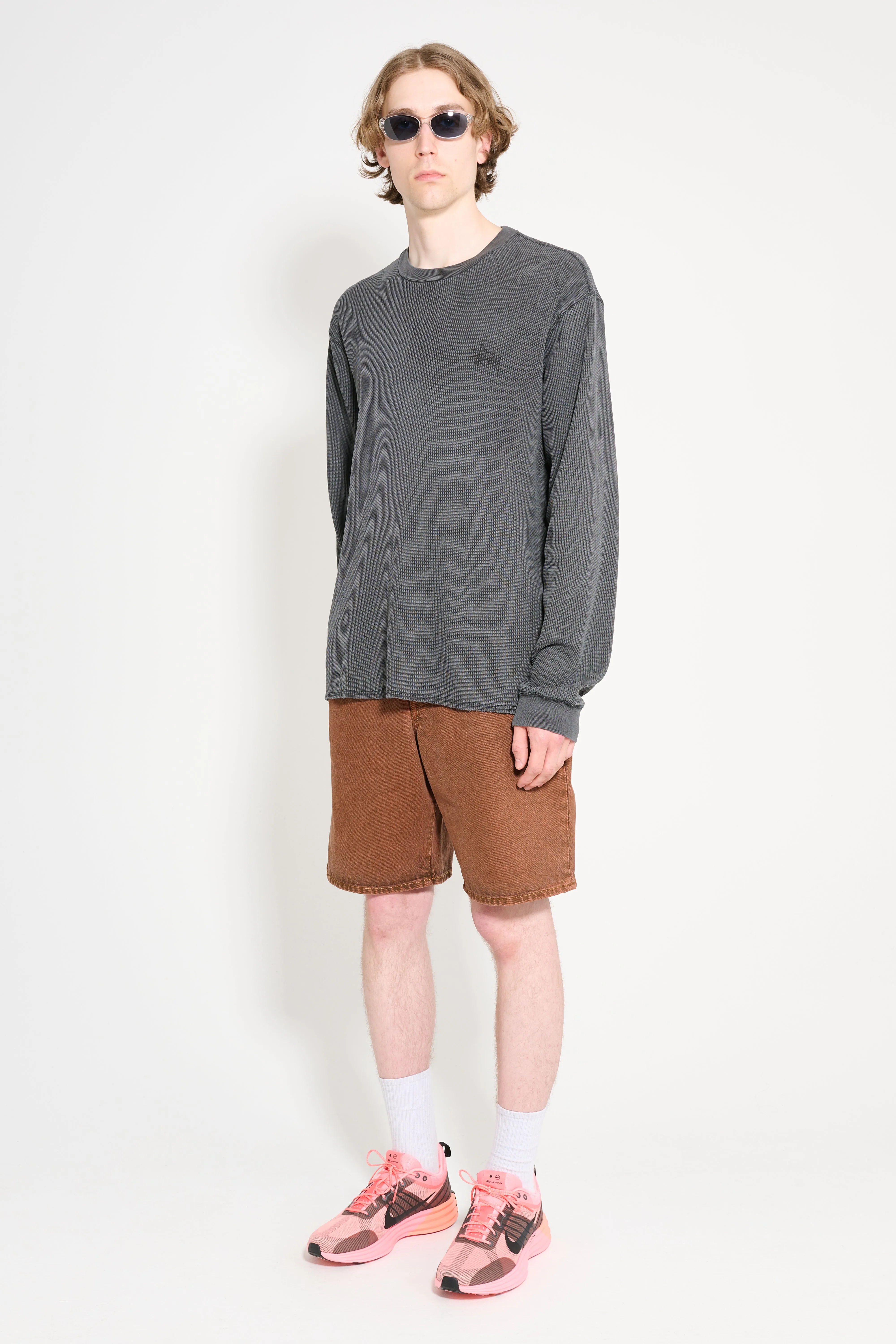 Stüssy Big Ol Shorts Denim Clay sold by Tres Bien product image thumbnail 2