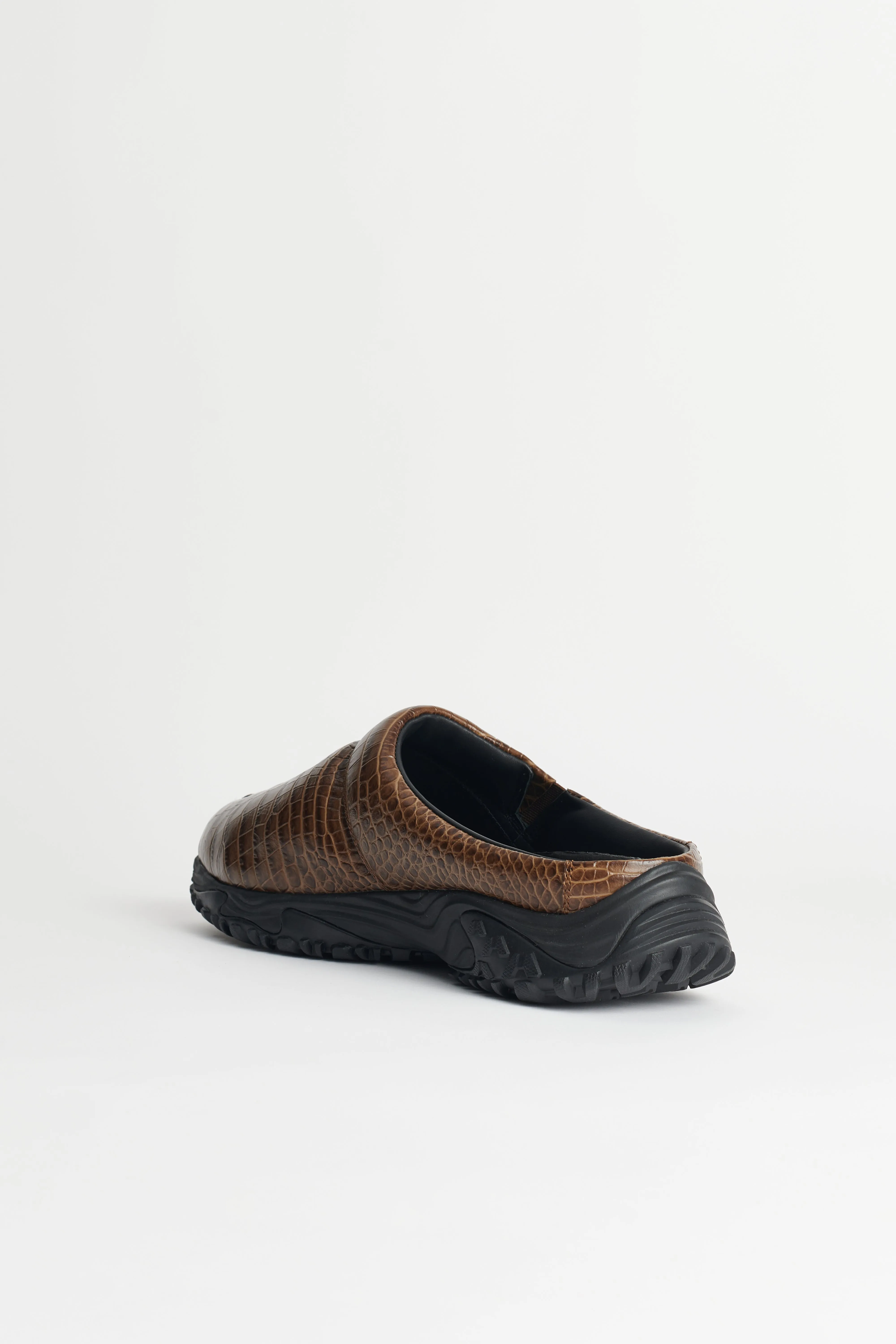 Martine Rose x Clarks Clog Brown Croc sold by Tres Bien product image thumbnail 2