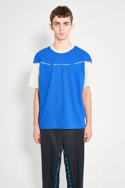 Asics Novalis Bixance Short Sleeve Asics Blue made by Tres Bien