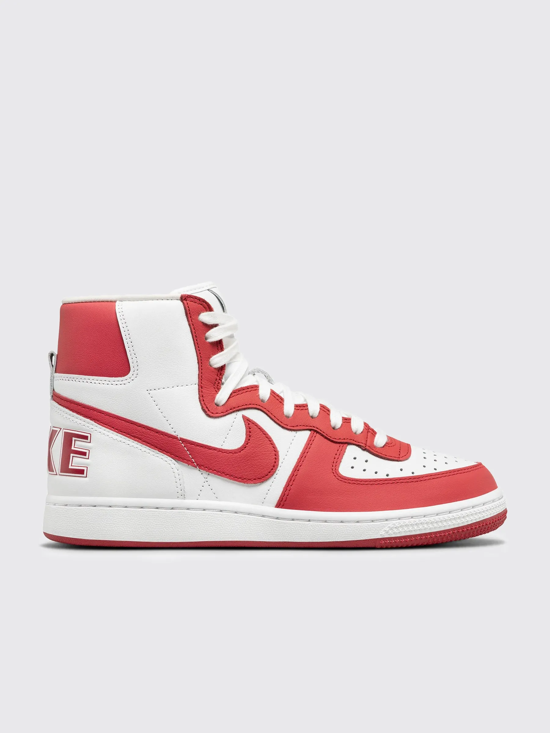 Nike x Comme des Garçons Homme Plus Terminator High Red / White sold by Tres Bien