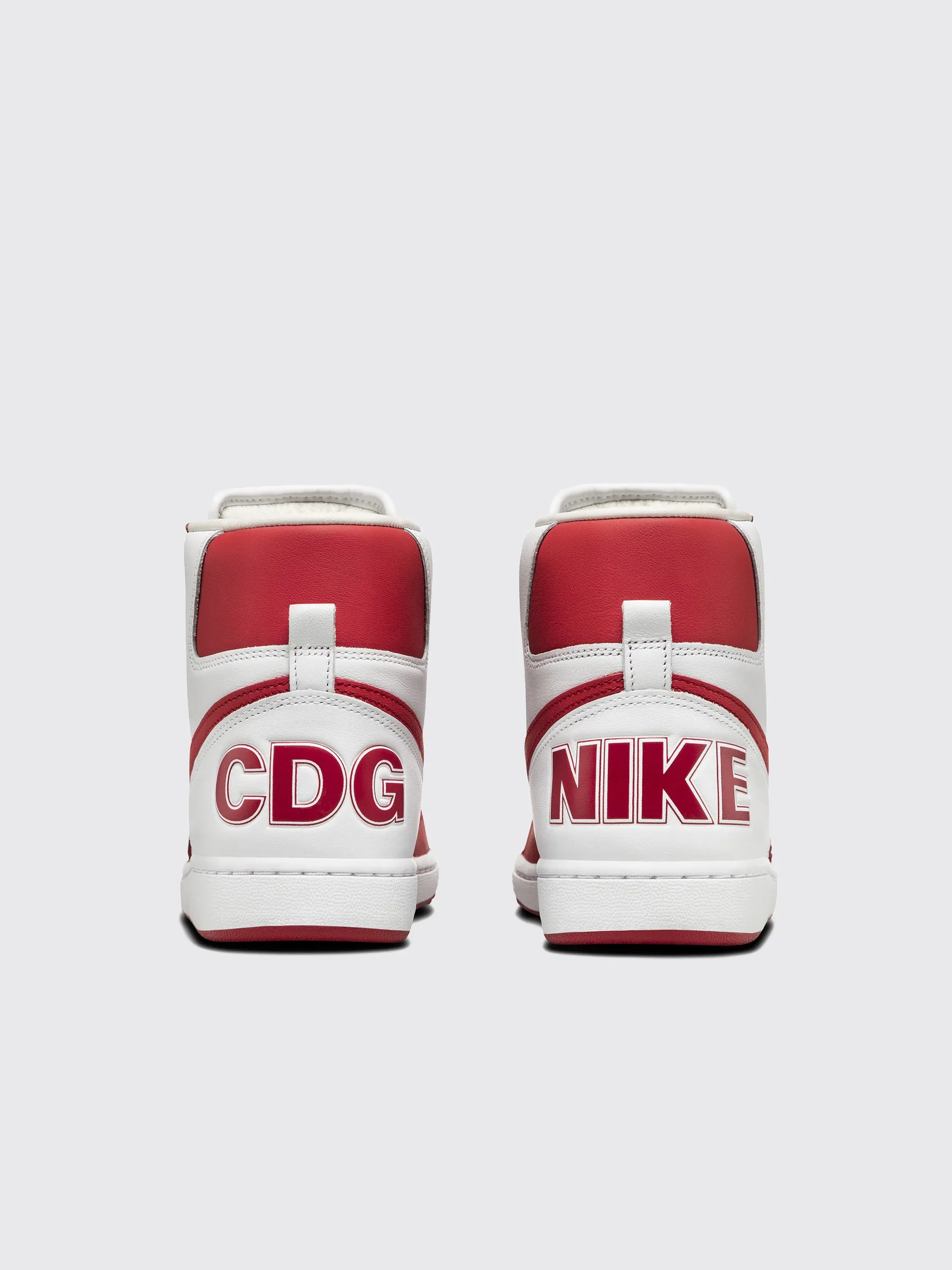 Nike x Comme des Garçons Homme Plus Terminator High Red / White sold by Tres Bien product image thumbnail 4