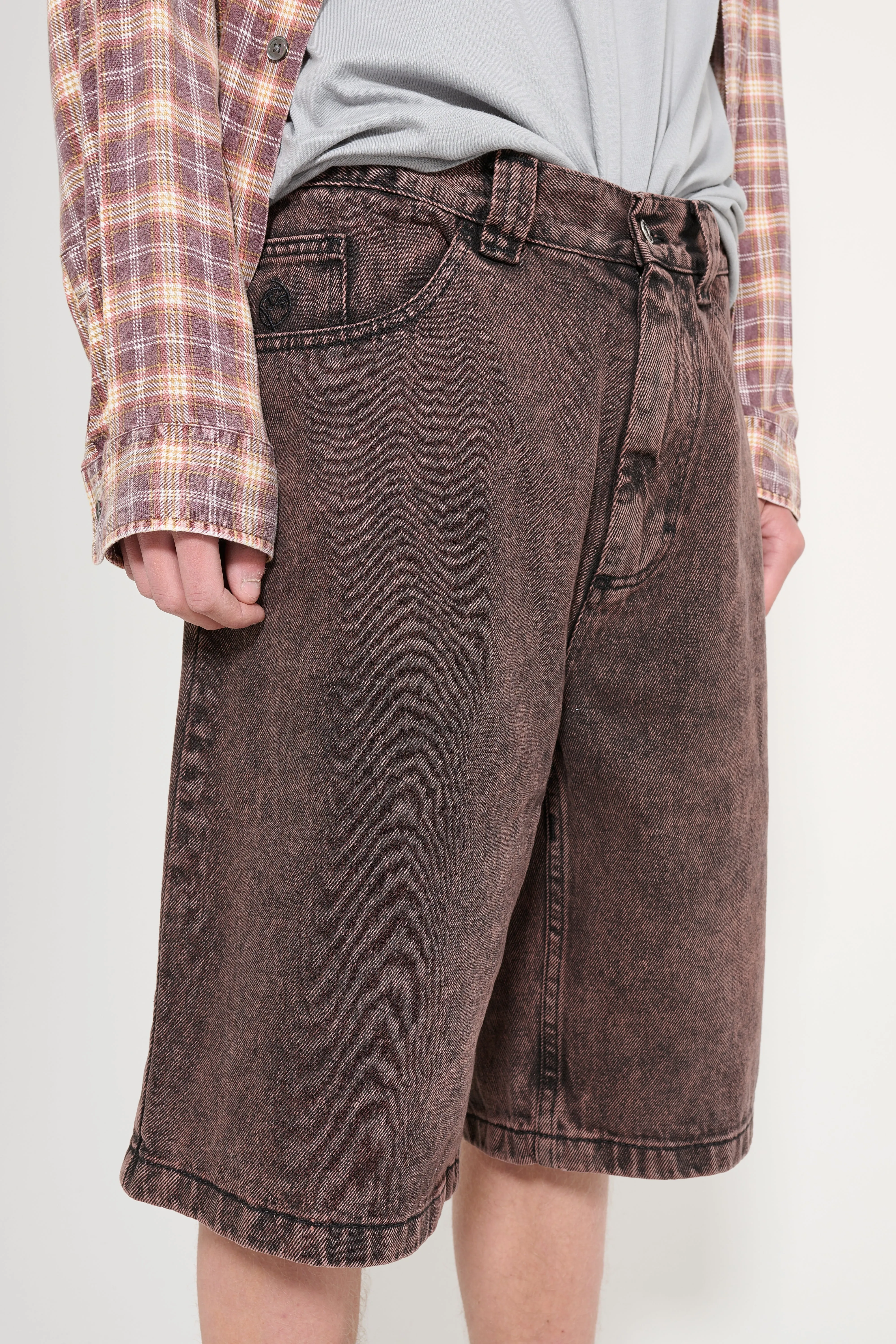 Polar Skate Co. Big Boy Shorts Mud Brown sold by Tres Bien product image thumbnail 3