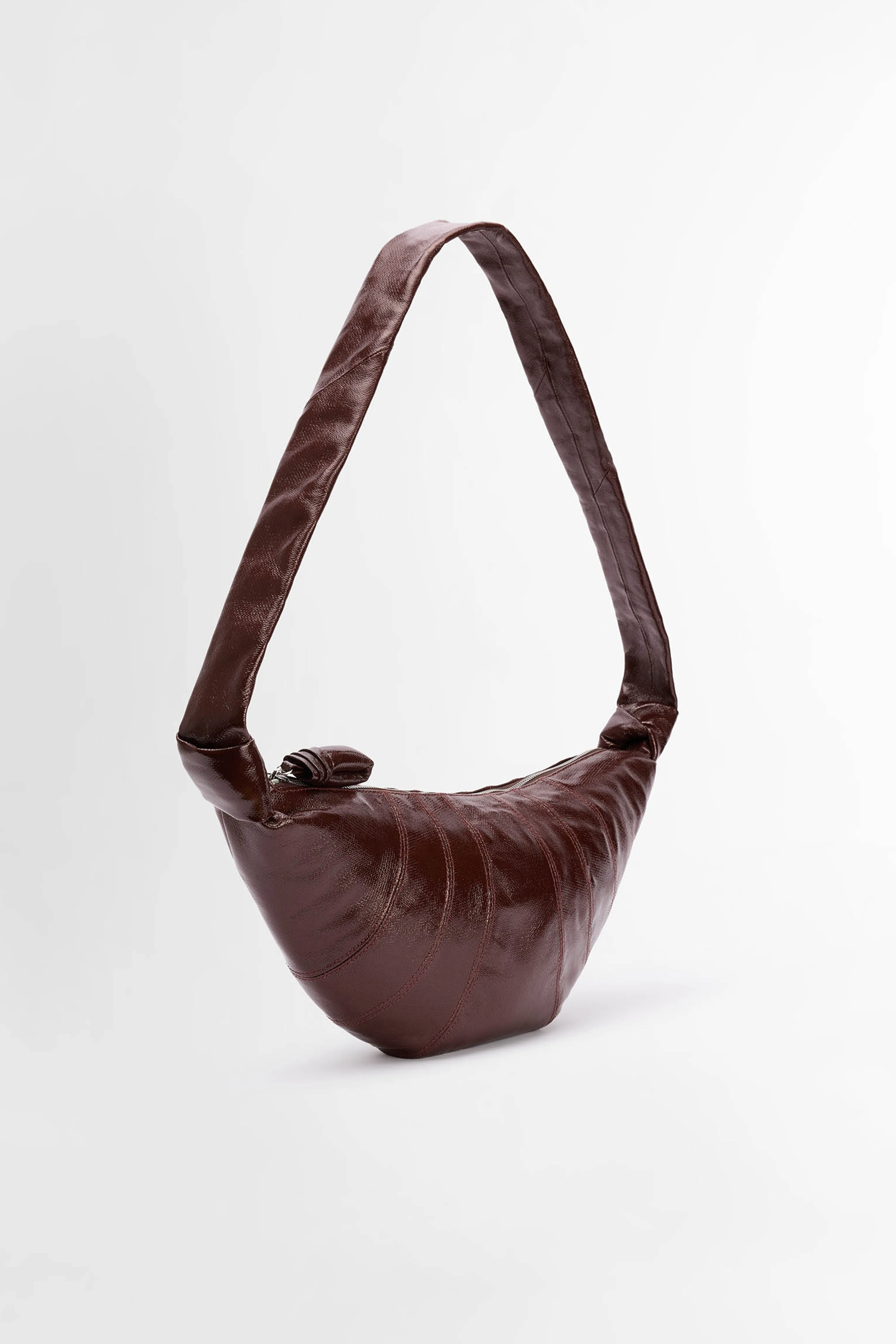 Lemaire Medium Croissant Bag Coated Chocolate Fondant sold by Tres Bien product image thumbnail 2