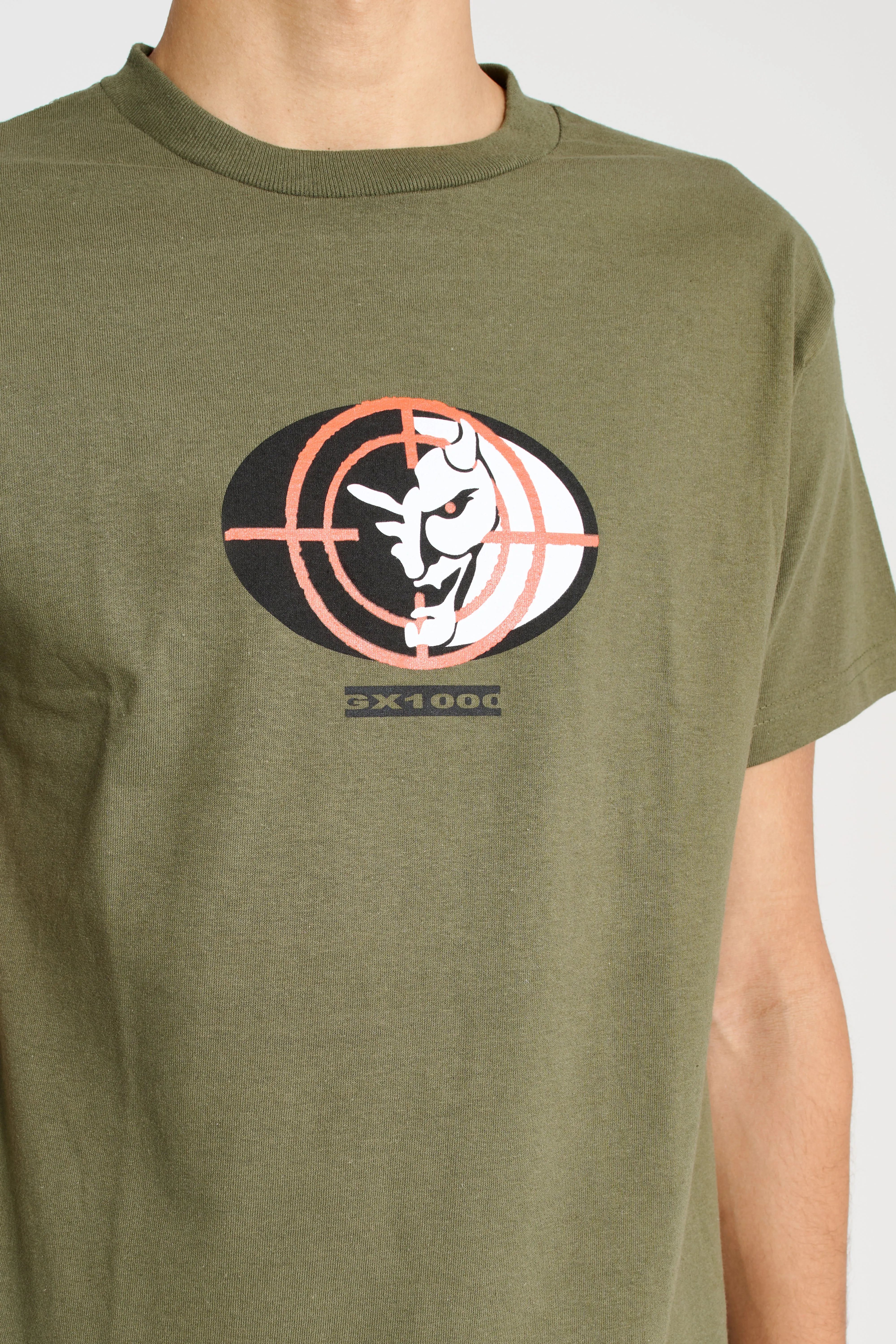 GX1000 Scope T-shirt Military Green sold by Tres Bien product image thumbnail 4