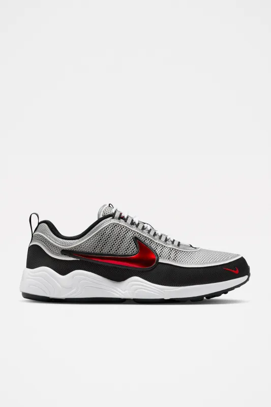 Nike Air Zoom Spiridon SP Metallic Silver / Sport Red sold by Tres Bien