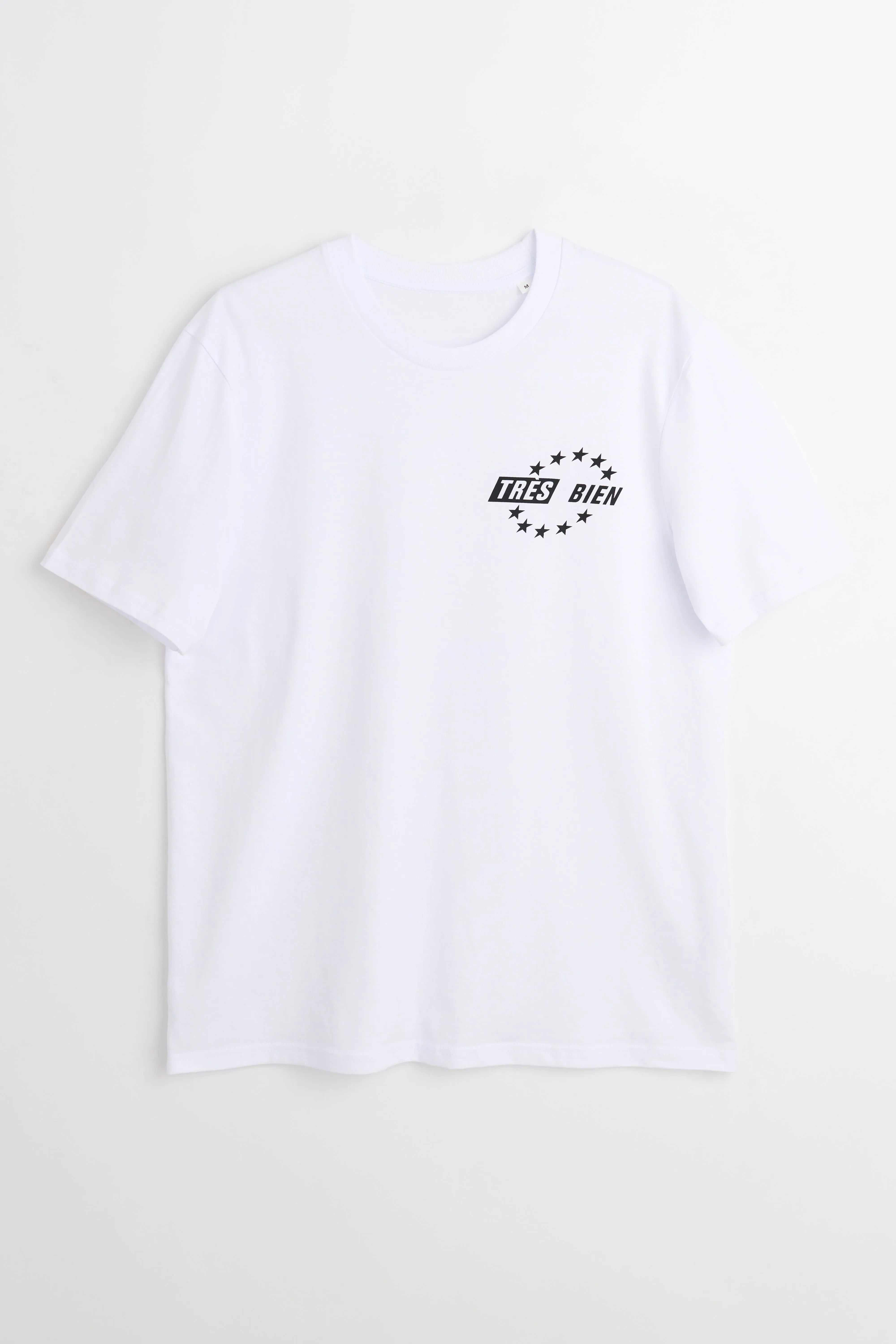 TRÈS BIEN Sport Logo Tee White sold by Tres Bien