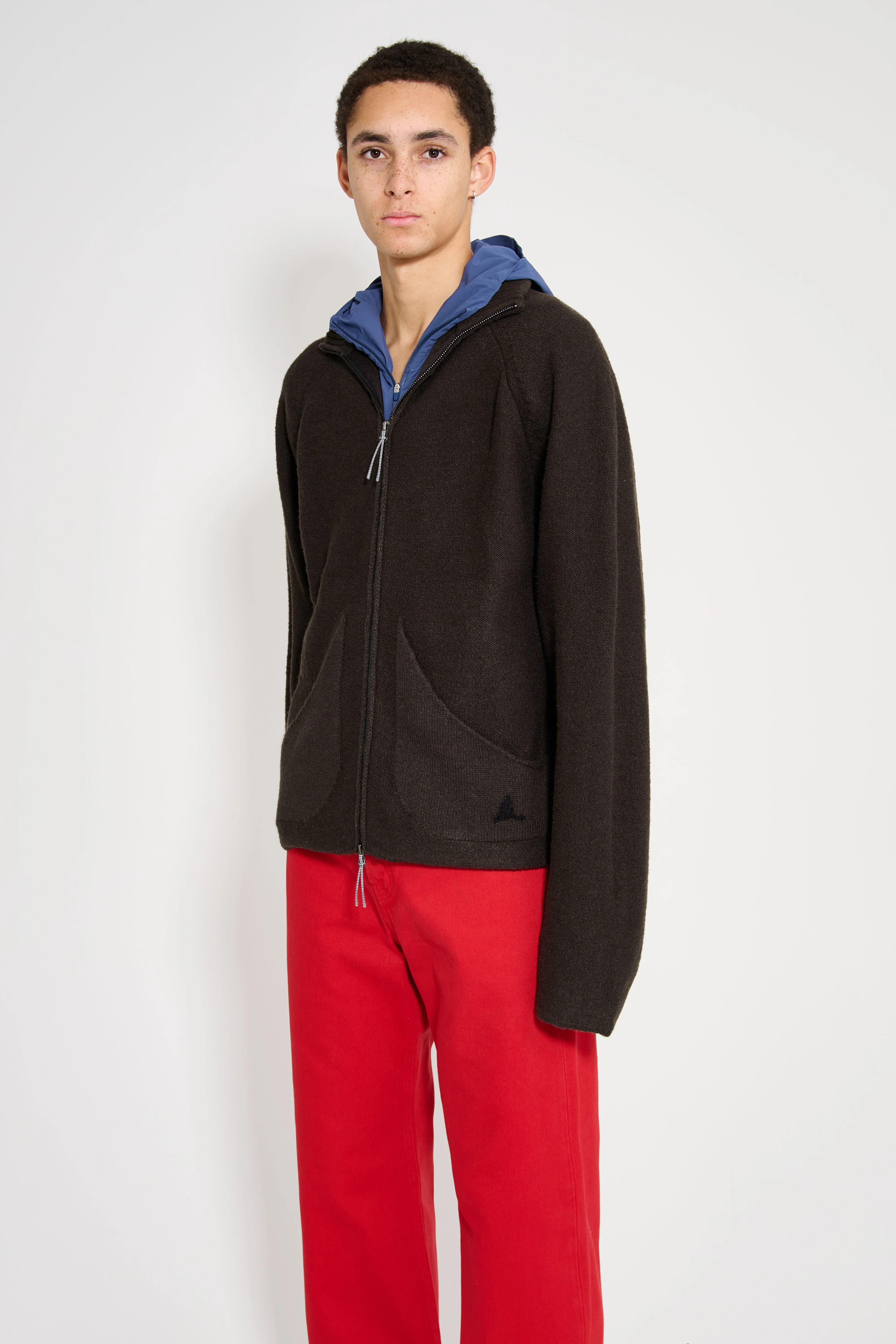 ROA Mohair Cardigan Brown sold by Tres Bien product image thumbnail 2